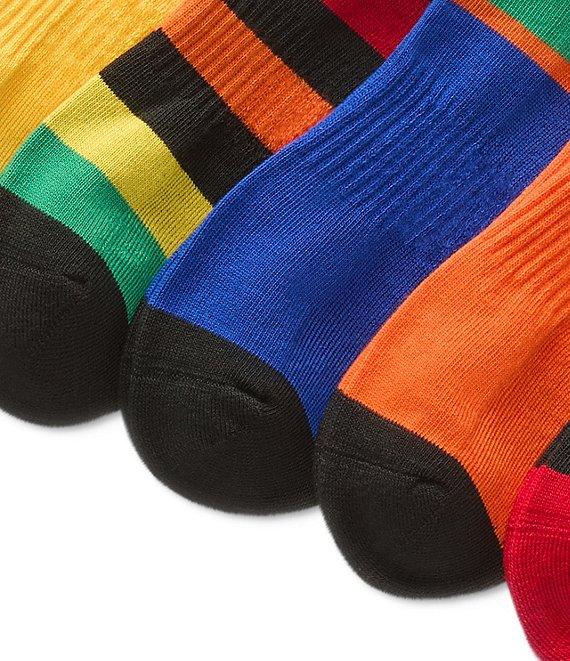 Polo Ralph Lauren Rainbow Polo Low Cut Socks 6-Pack Product Image