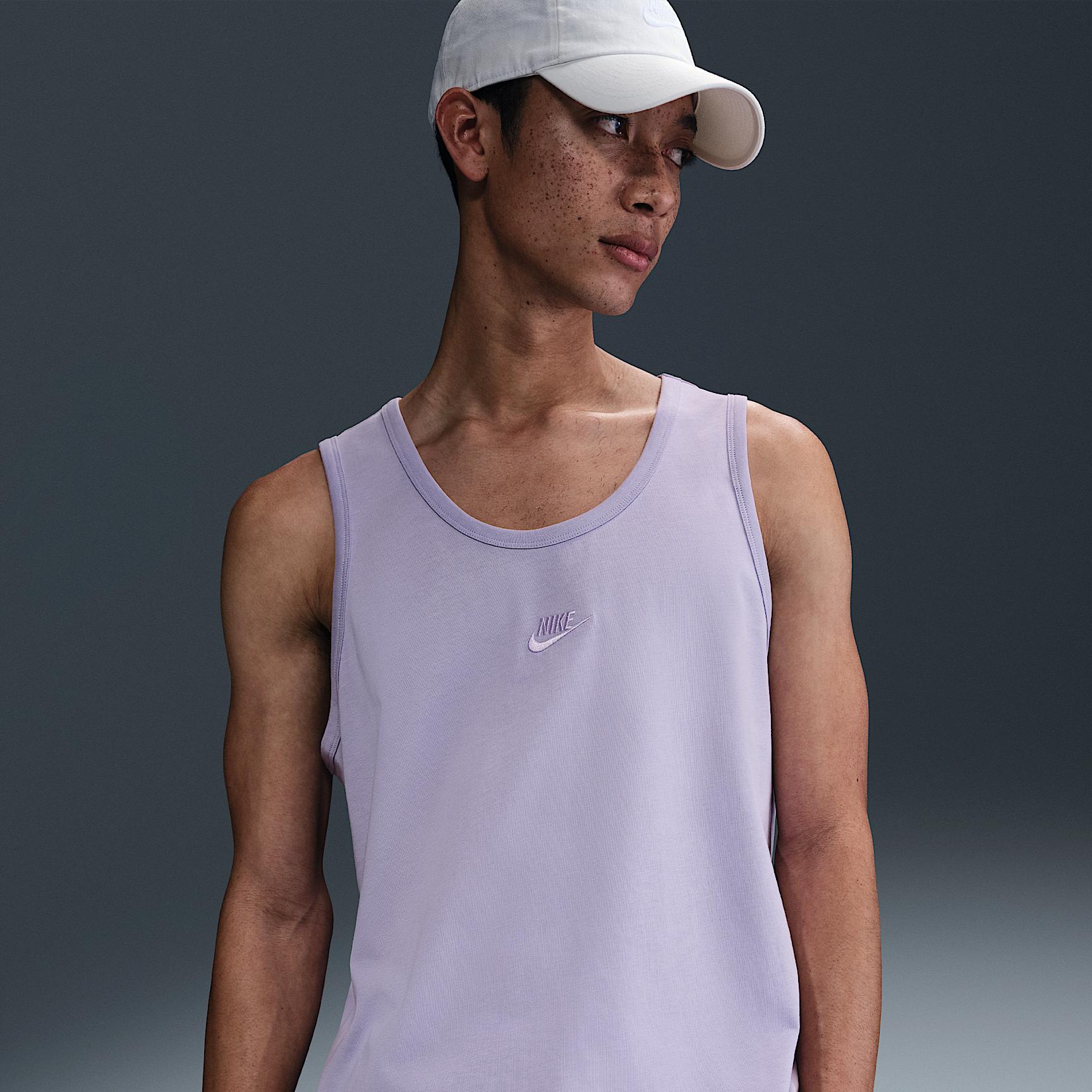 Mens Nike Sportswear Premium Essentials Tank Top | FD1290-515 Product Image