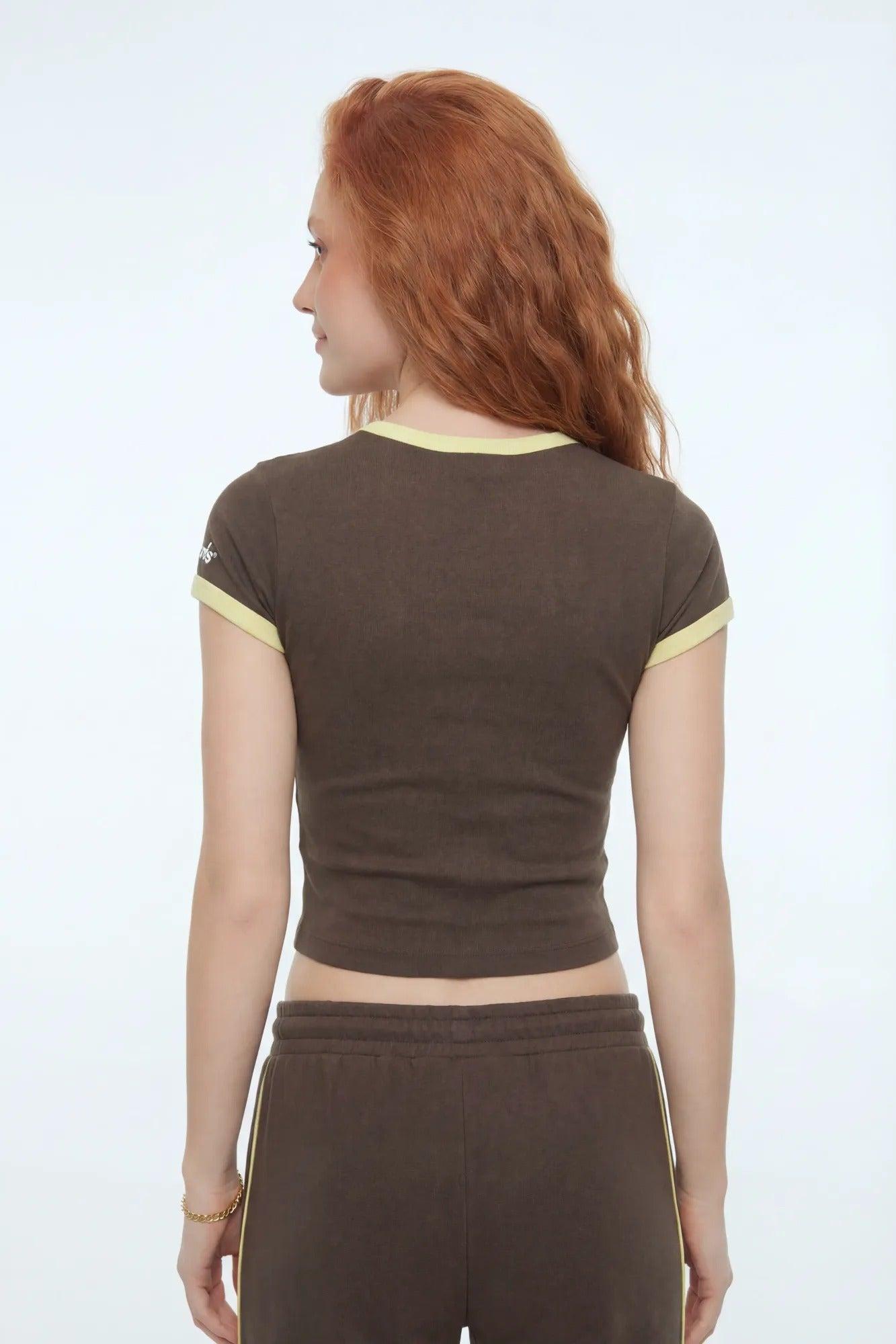New York Graphic T-Shirt & Wide Leg Pant Set Female Product Image