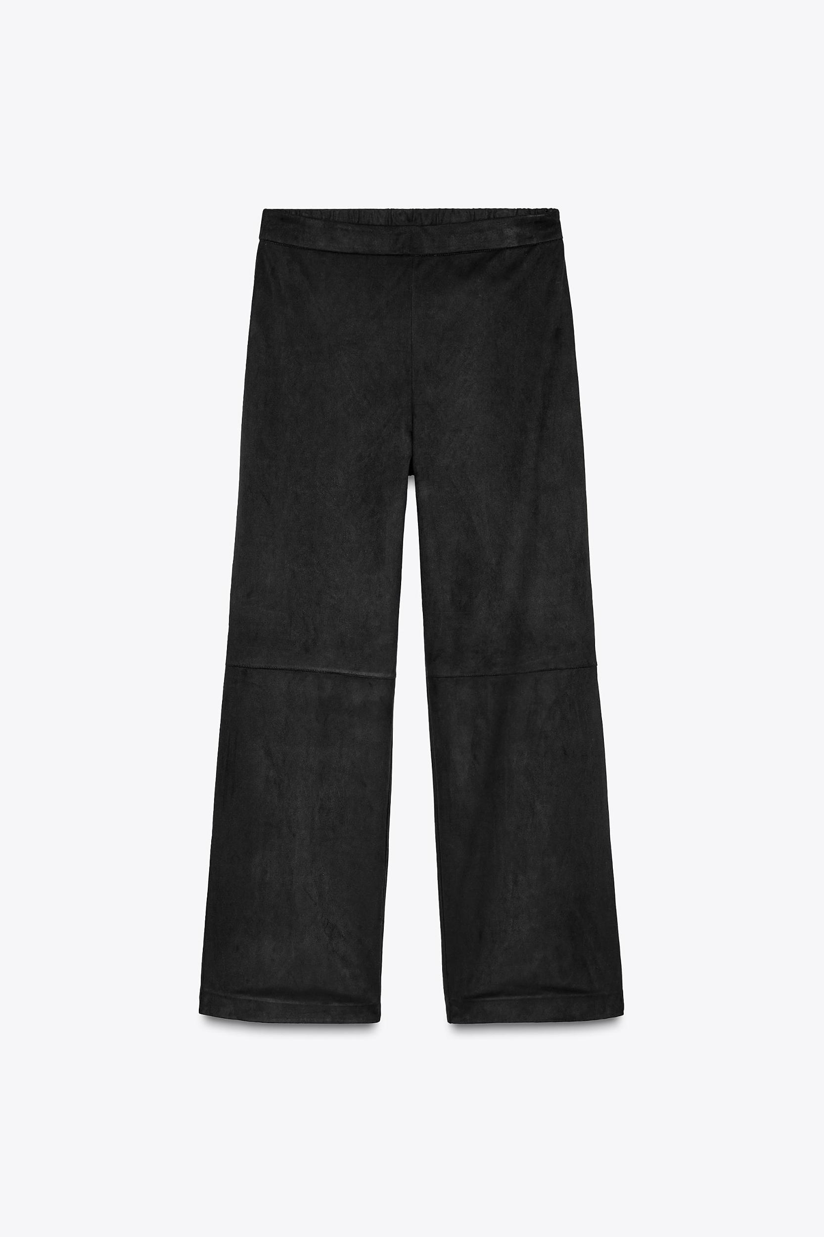 FAUX SUEDE PANTS Product Image
