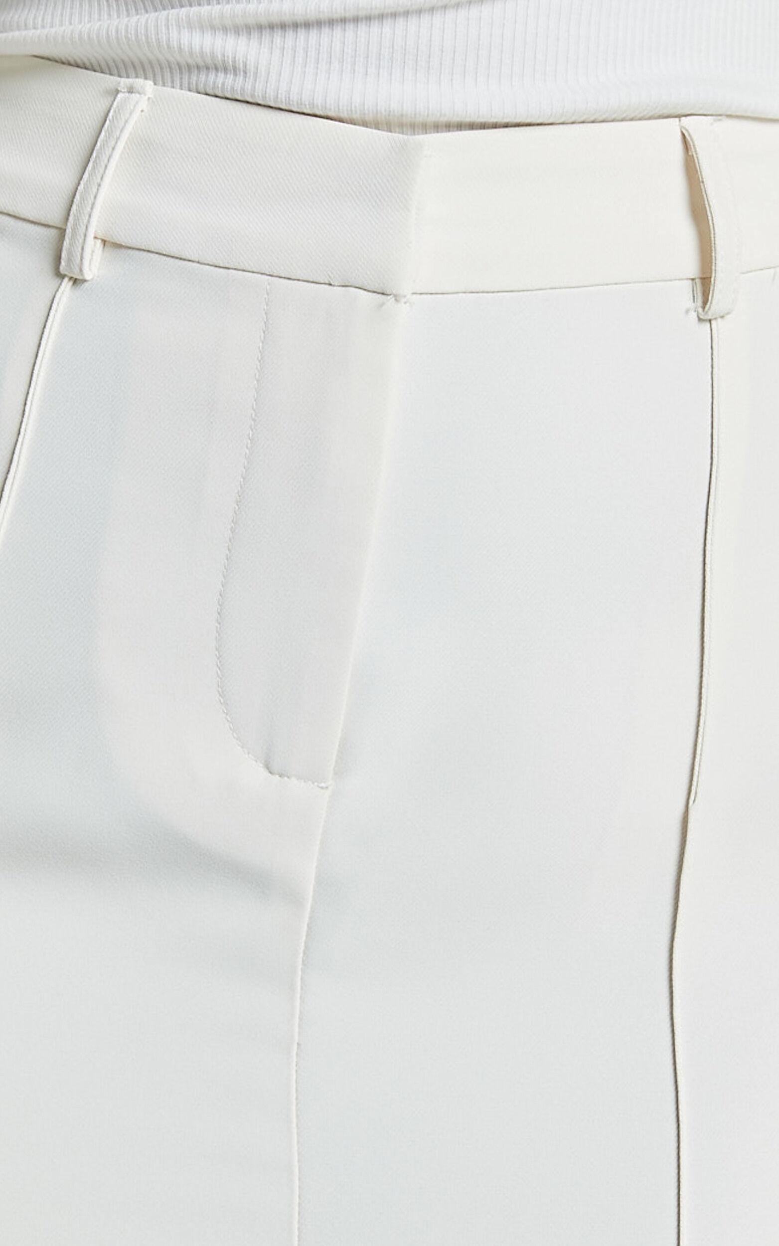 Stella Maxi Skirt - High Waisted Pencil Skirt in Stone Product Image