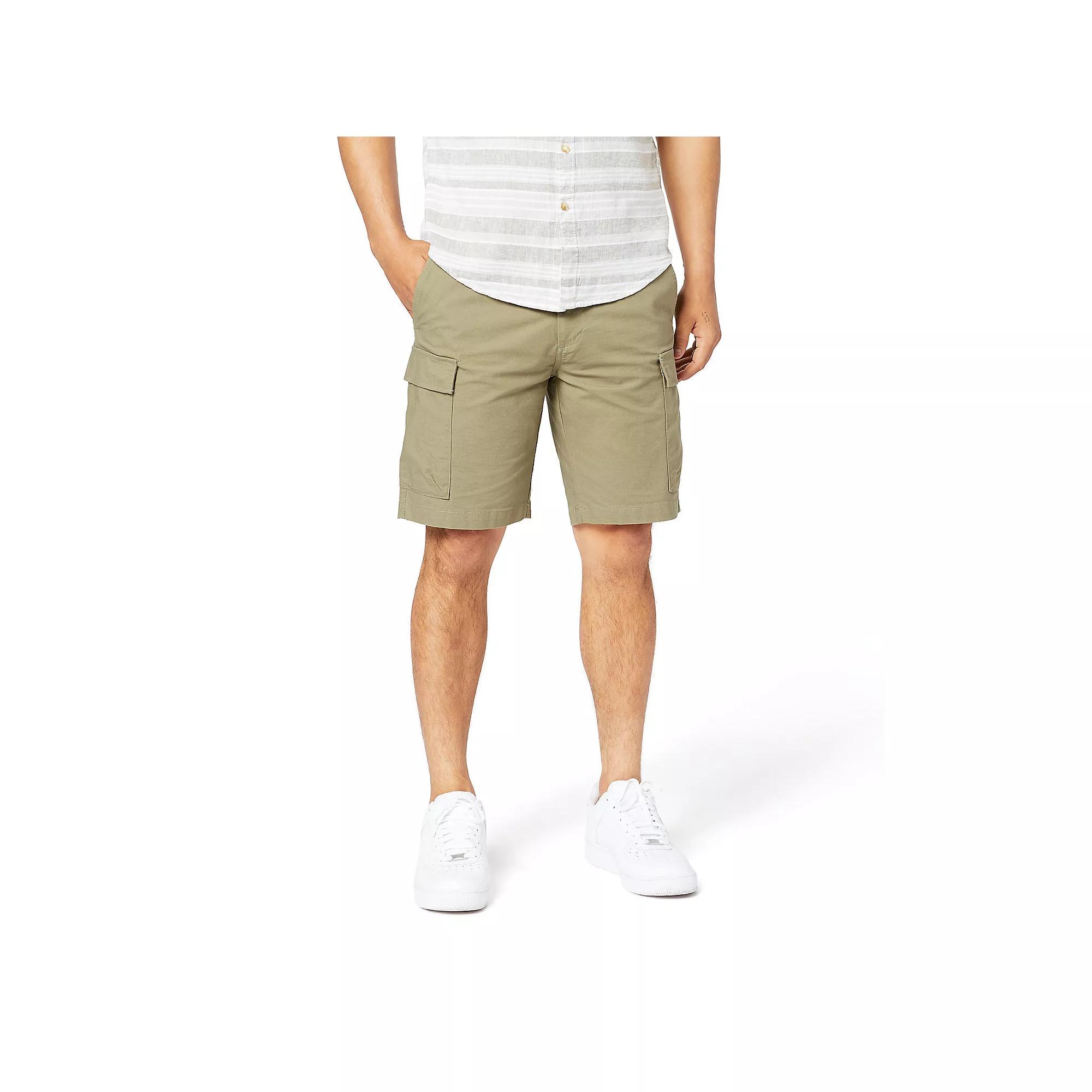 Big & Tall Dockers® Straight-Fit Tech Cargo Shorts, Men's, Size: 46, Green Garden Product Image