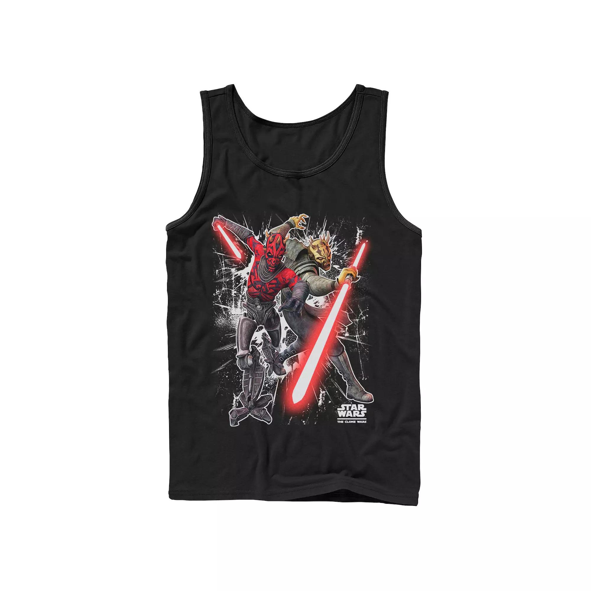 Men's Star Wars: The Clone Wars Darth Maul & Savage Opress Tank Top,  Product Image