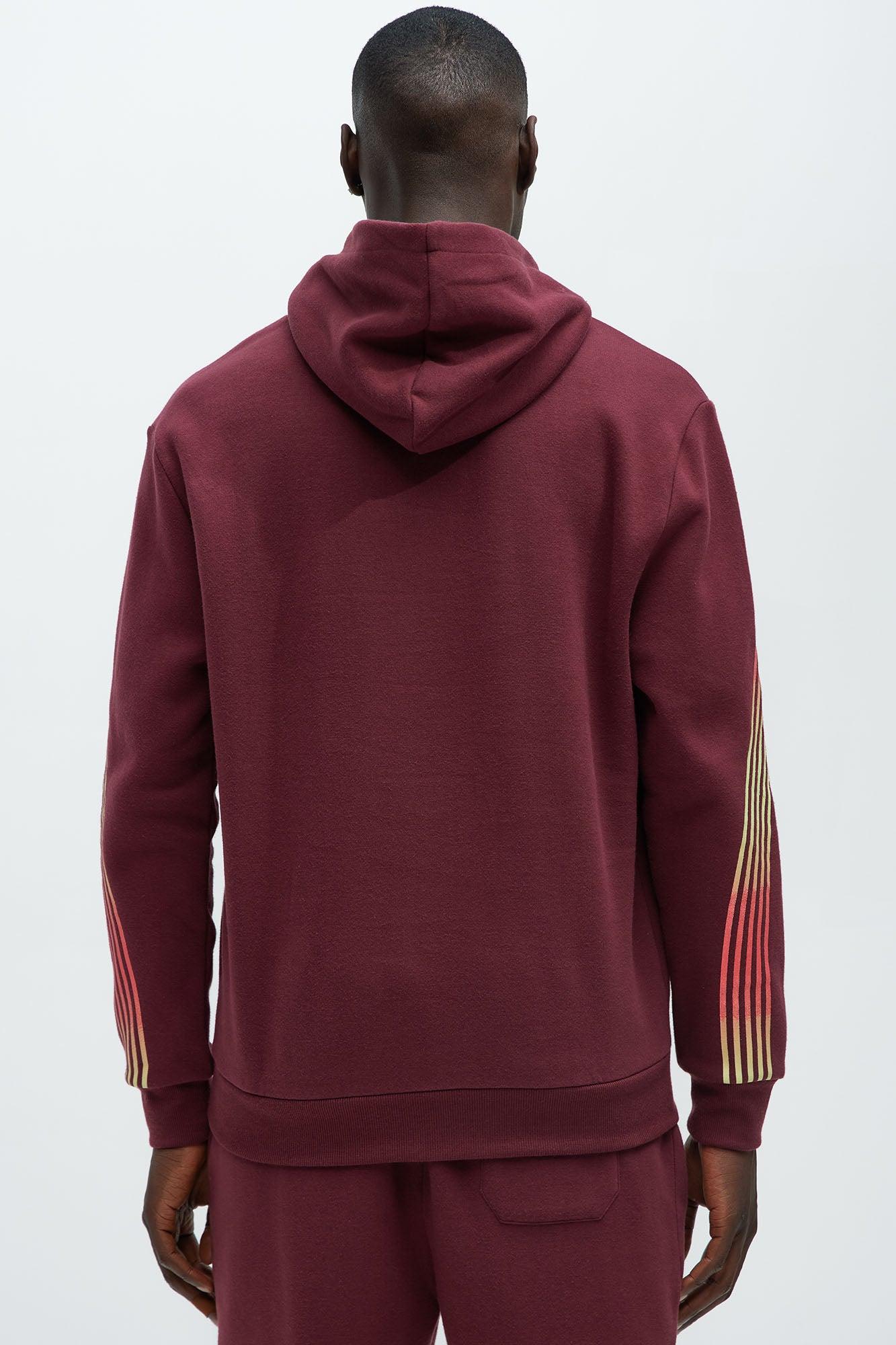 4 Star Champion Hoodie - Burgundy Product Image