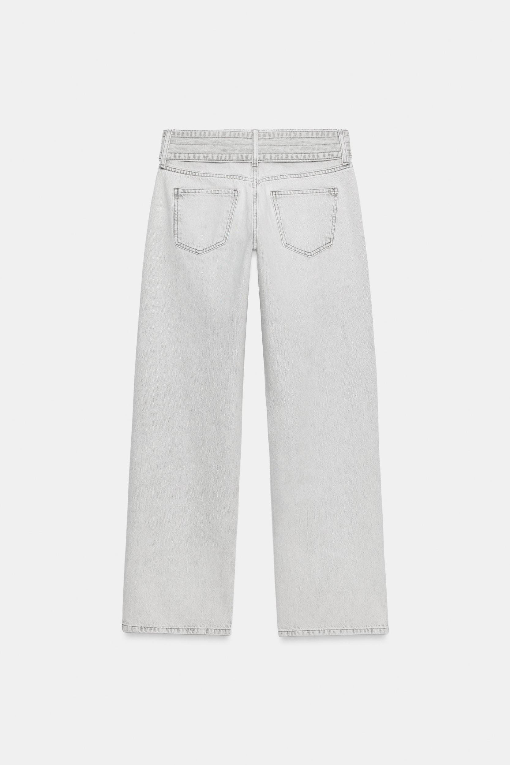 Z1975 LOW RISE STRAIGHT LEG JEANS WITH BELT Product Image