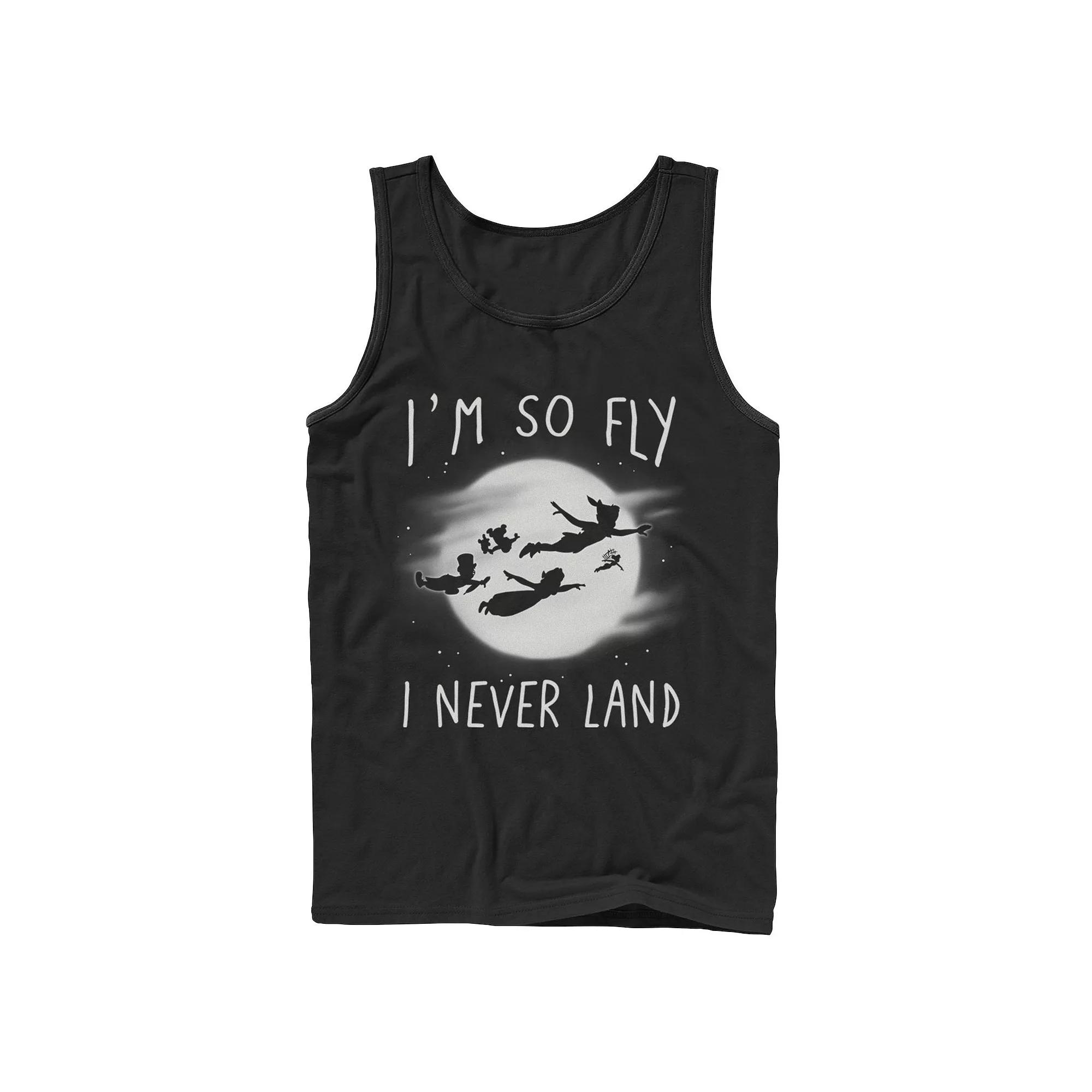 Disney's Peter Pan Men's So Fly Moon Silhouette Tank Top,  Product Image