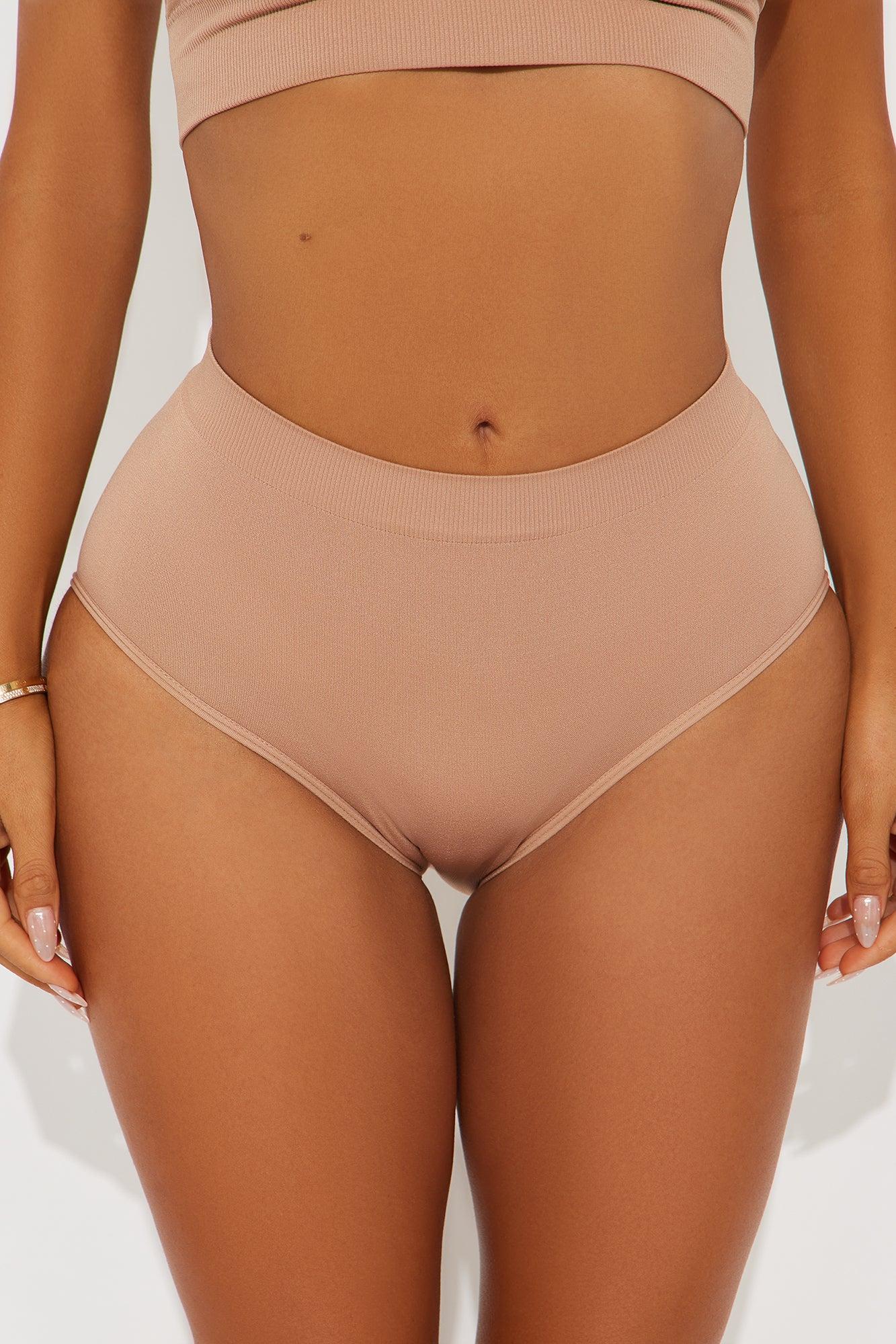 Smooth And Ready Seamless Cheeky Brief Panty - Taupe Female Product Image