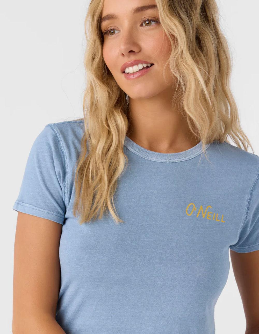 O'NEILL Spring Mountain Womens Skimmer Tee - BLUE Product Image