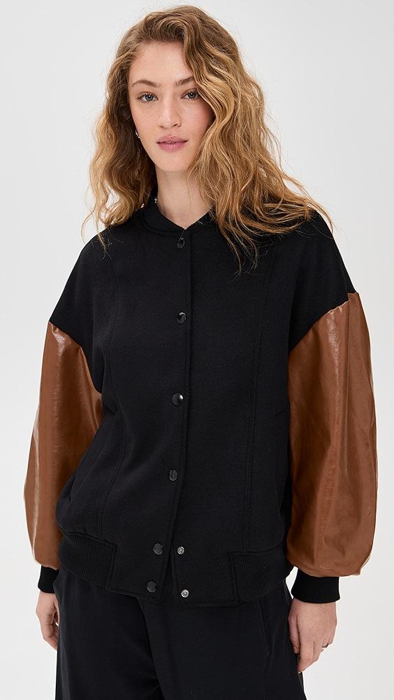 Line & Dot Varsity Jacket | Shopbop Product Image