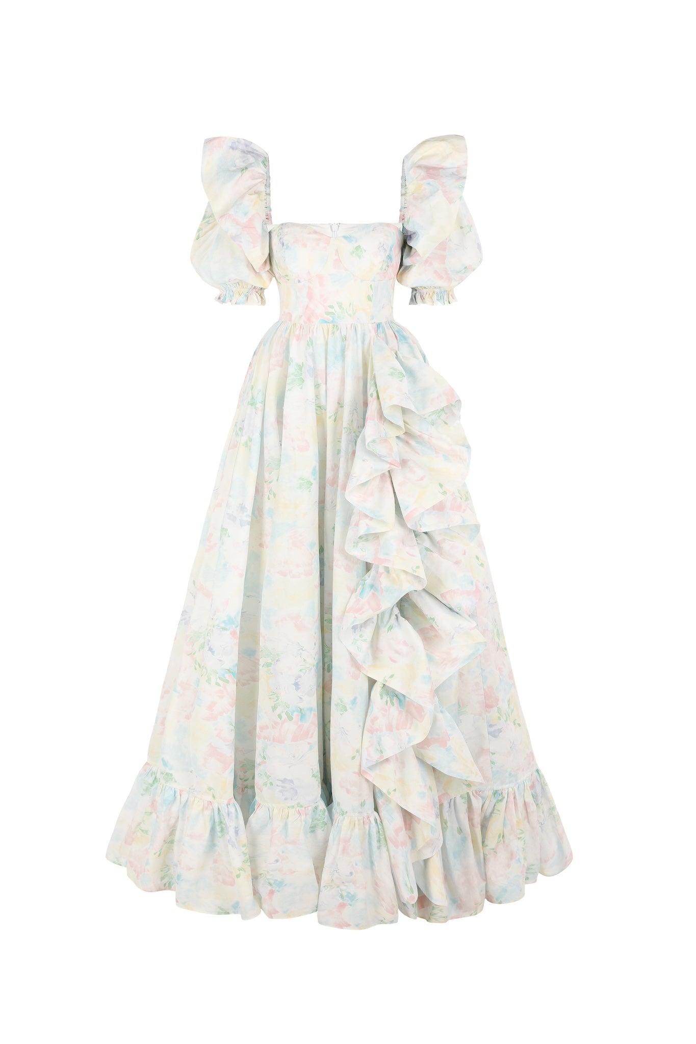 The Sweetcorn Rose Bloom Gown Product Image