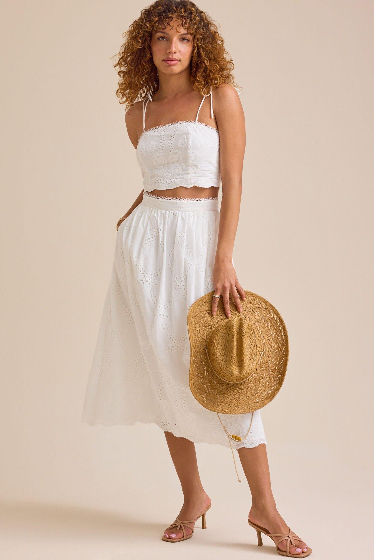 Delilah Eyelet Top Product Image