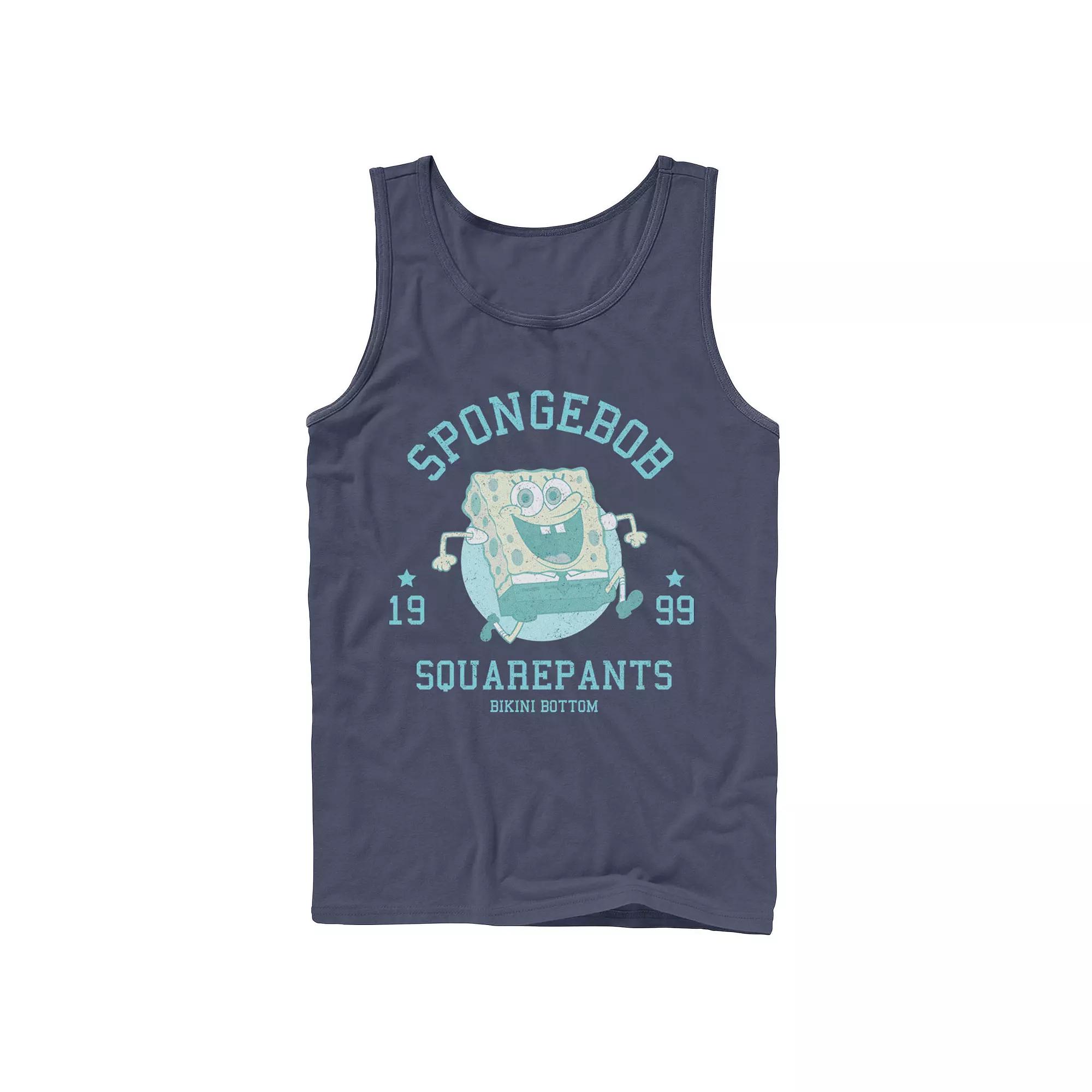 Men's Nickelodeon SpongeBob SquarePants Retro Bikini Bottom Tank Top,  Product Image