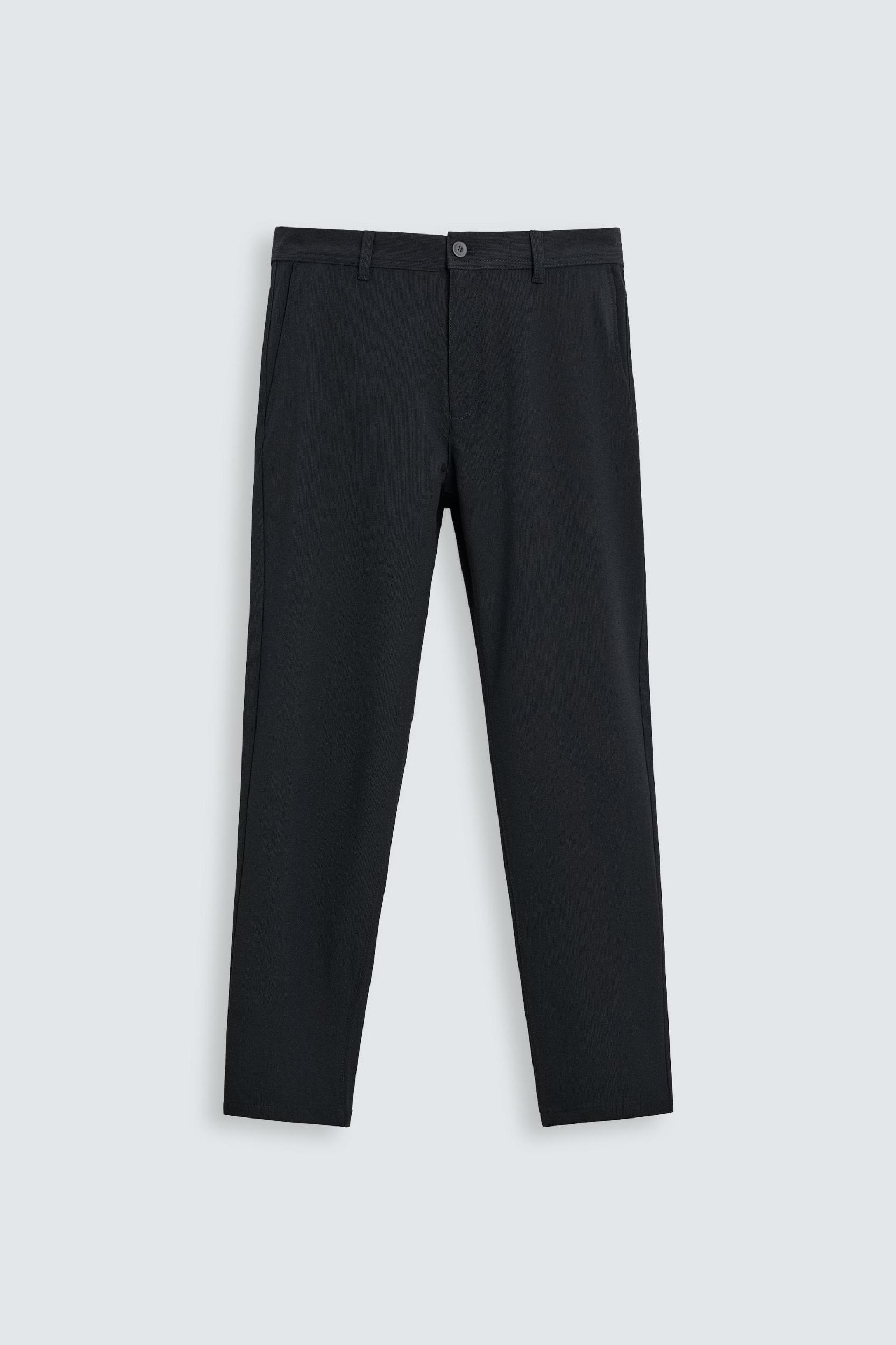 TEXTURED STRETCH CHINO PANTS Product Image