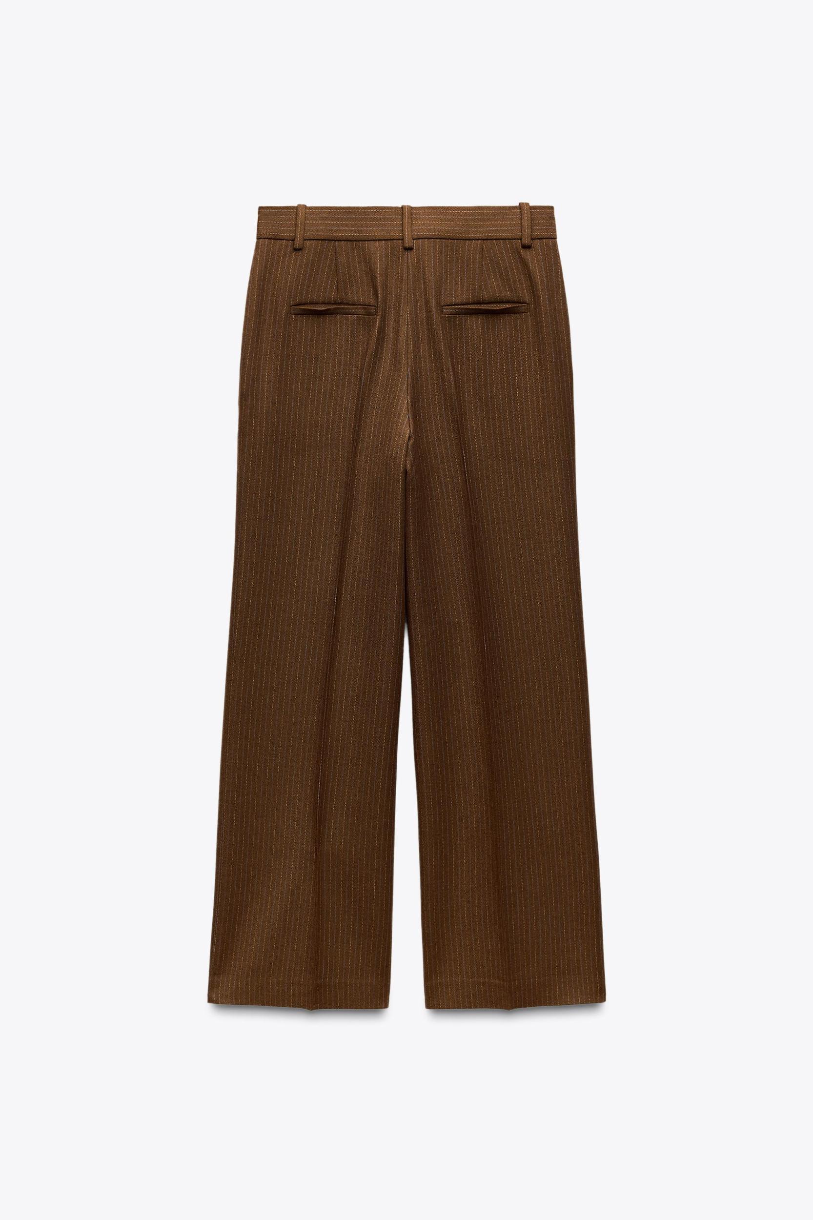 ZW COLLECTION MANTECO WOOL WIDE-LEG PANTS Product Image