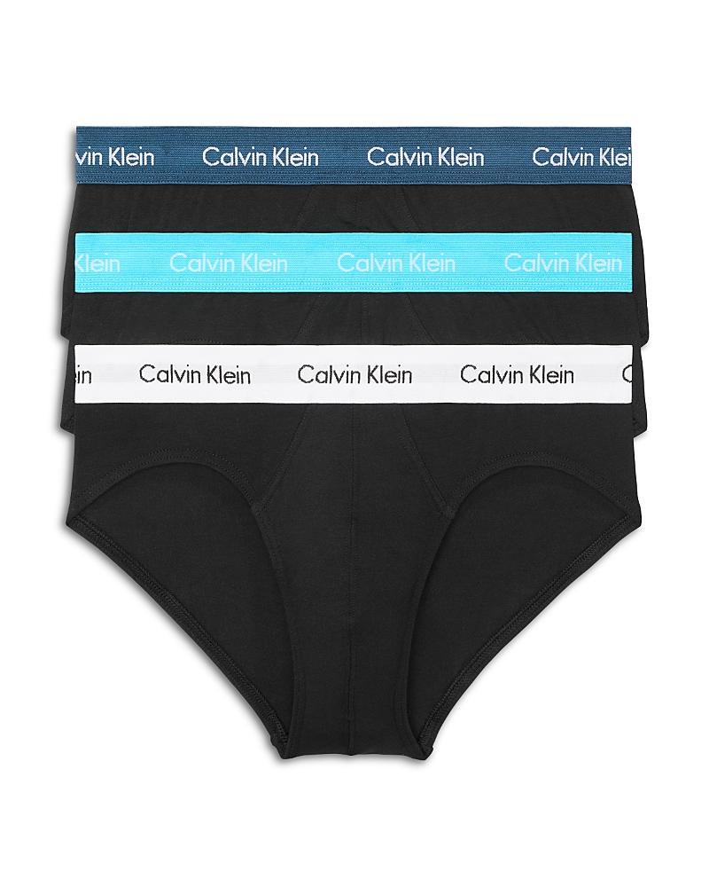 Calvin Klein Cotton Stretch Moisture Wicking Hip Briefs, Pack of 3 Product Image
