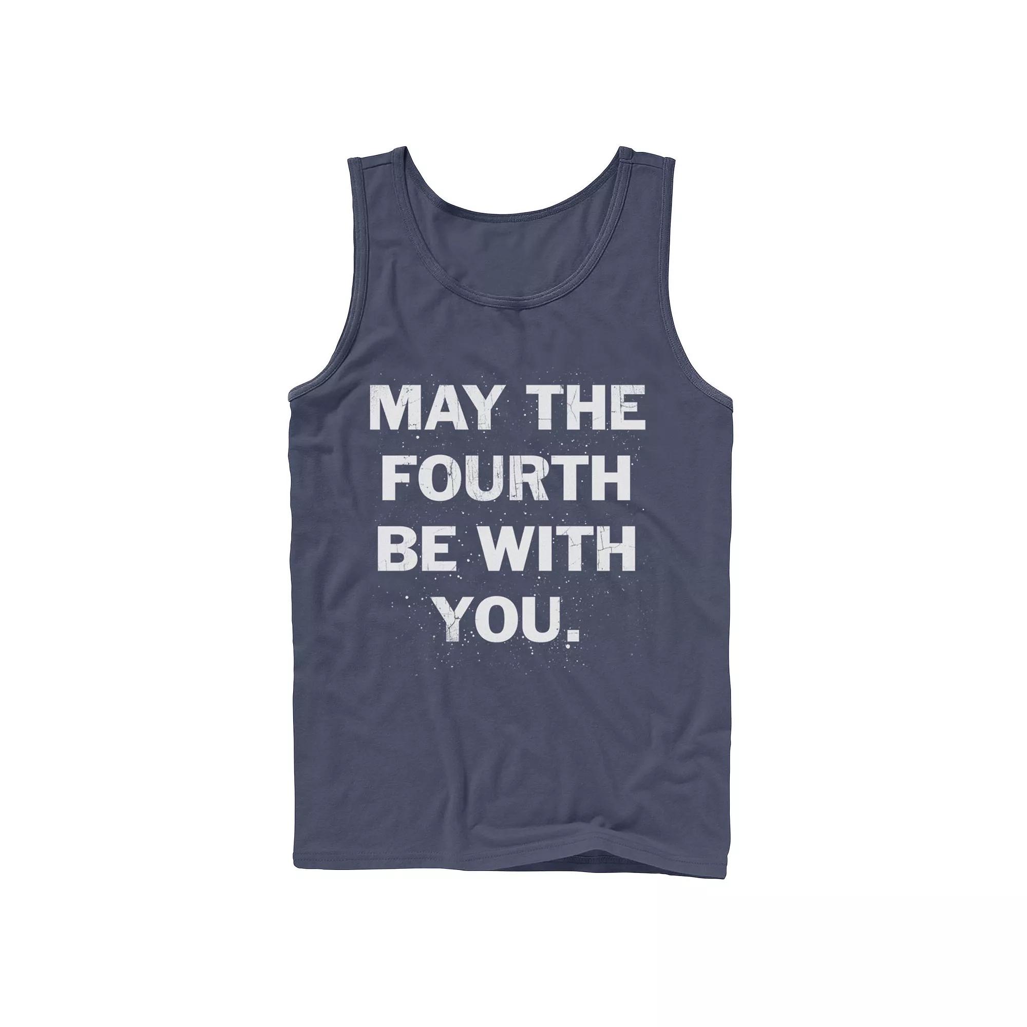 Men's Star Wars The Rise of Skywalker R2-D2 Text Tank Top,  Product Image