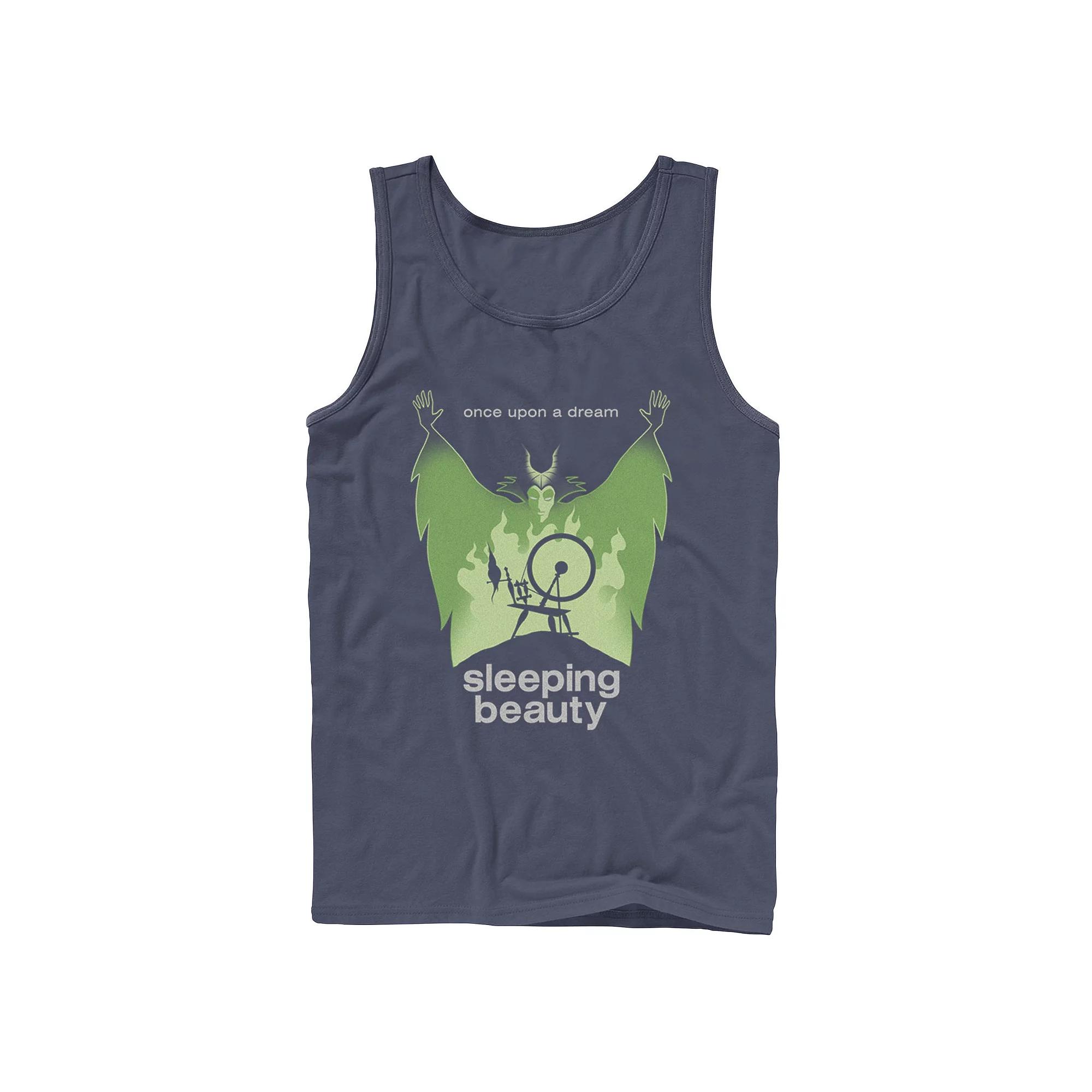Men's Disney's Sleeping Beauty Spinning Wheel Tank Top,  Product Image
