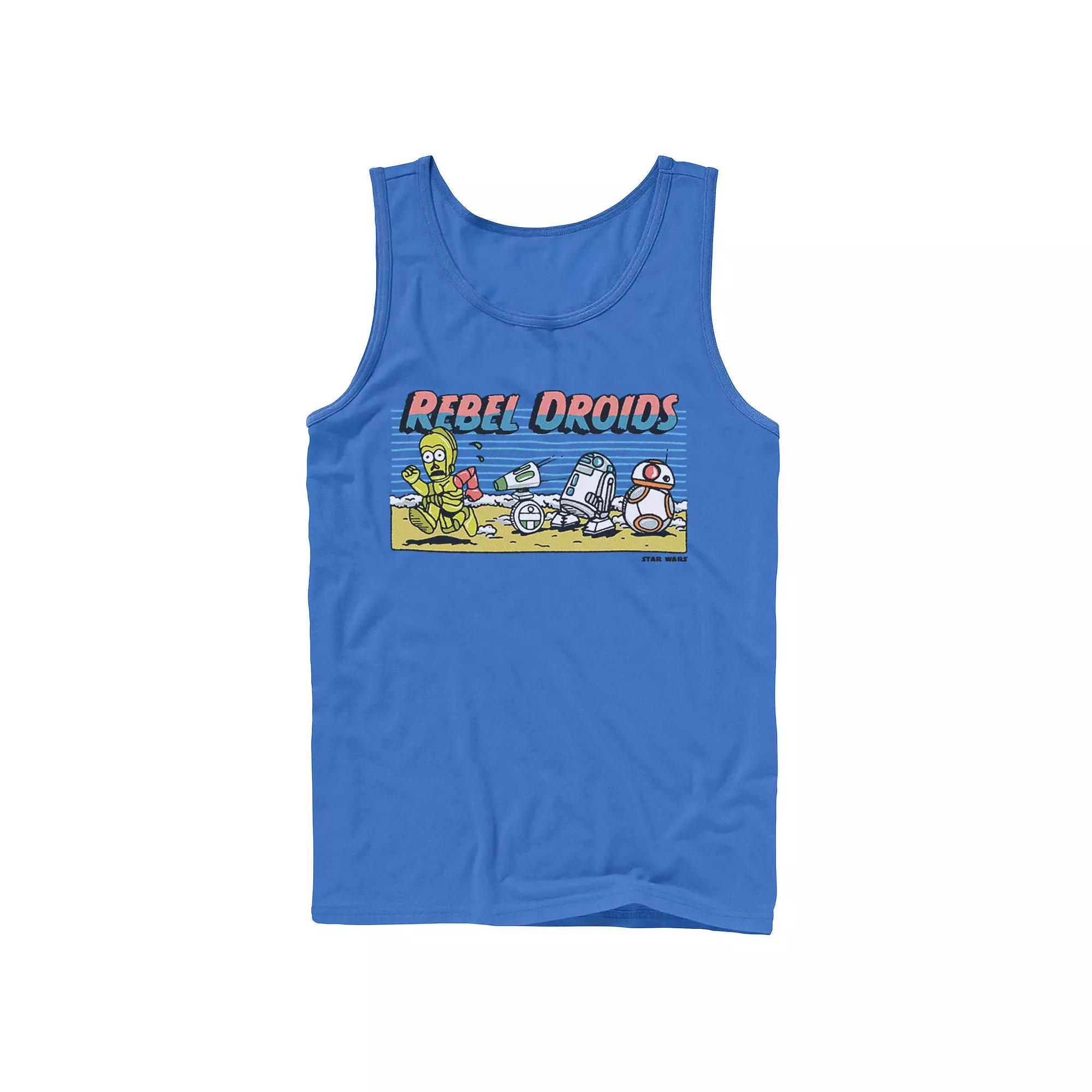 Men's Pink Panther Pink Christmas Portrait Tank Top,  Product Image