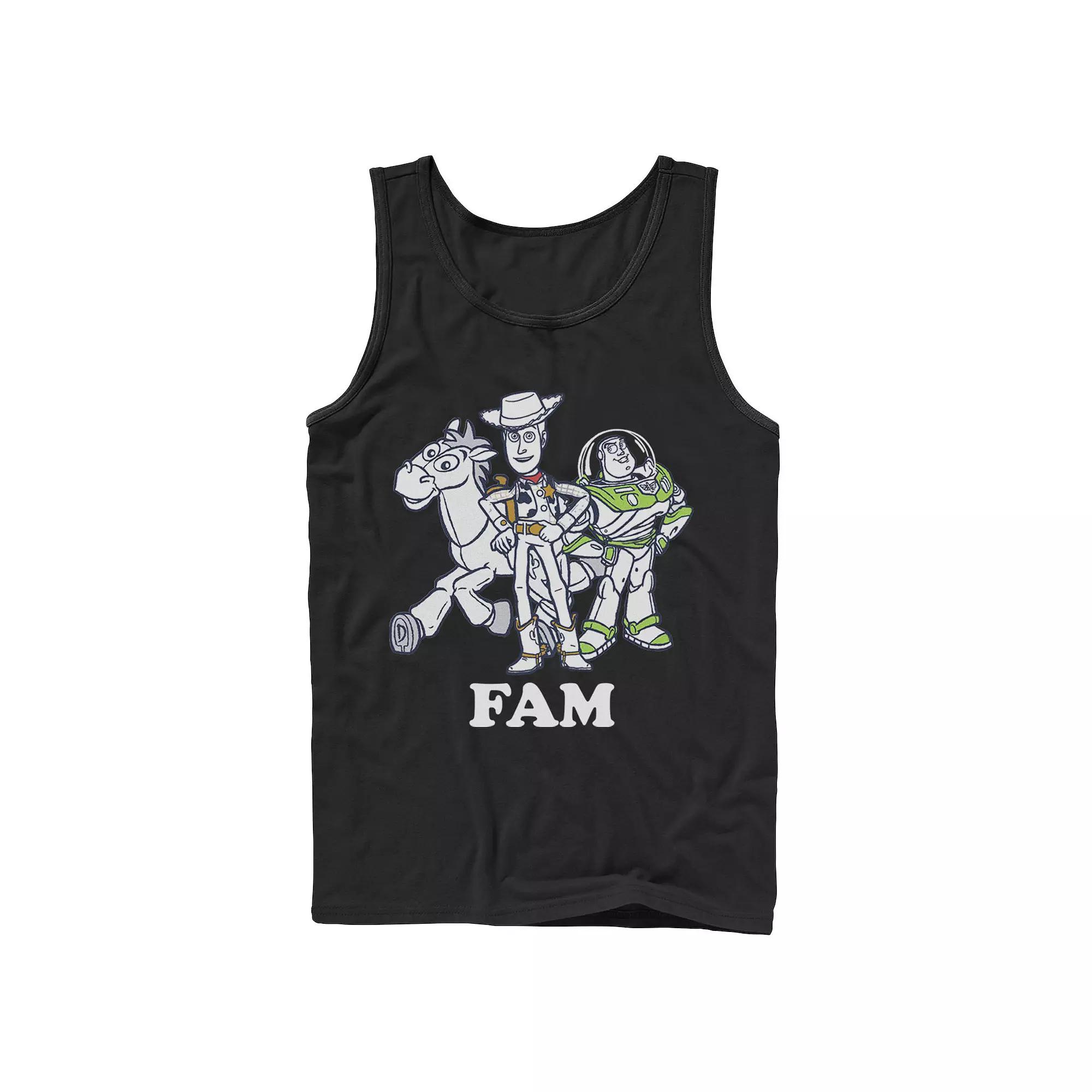 Disney / Pixar's Toy Story Buzz Lightyear and Woody Men's Family Tank Top,  Product Image