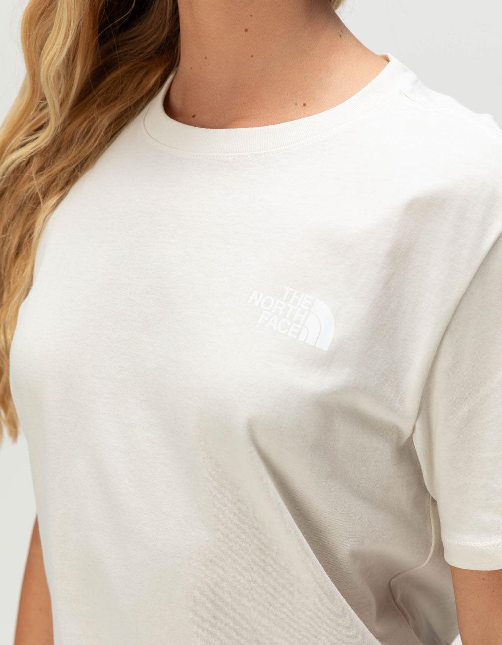 THE NORTH FACE Evolution Floral Womens Tee - OFF WHITE Product Image