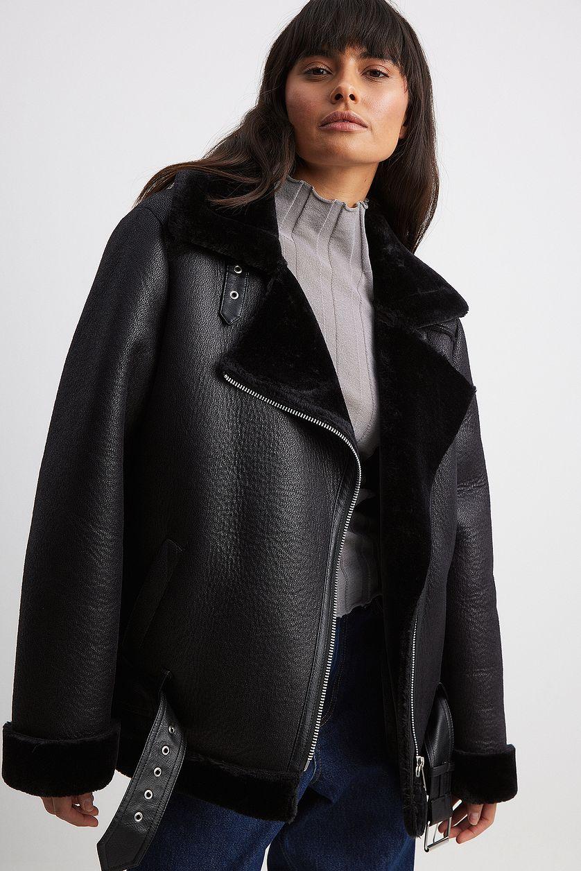 Classic Bonded Aviator Jacket Product Image