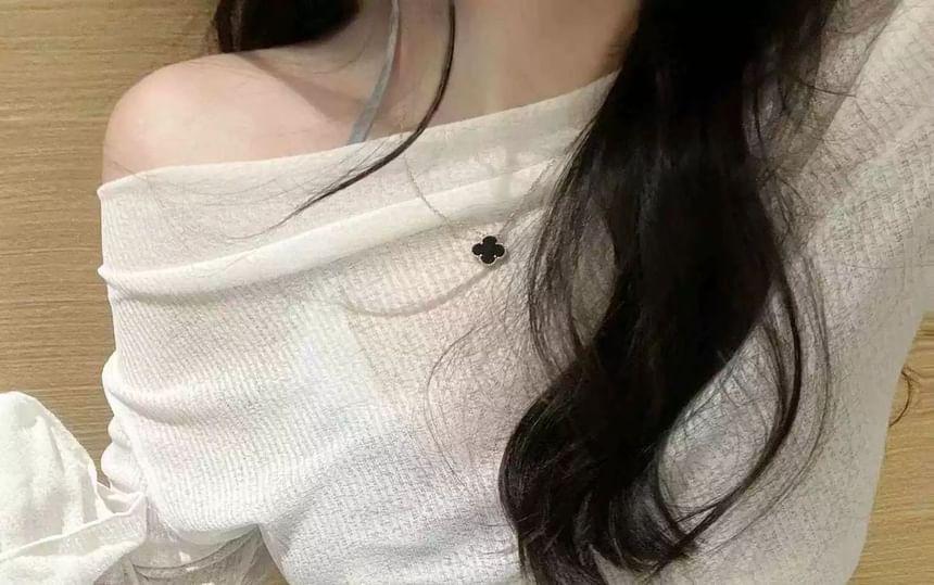 Set: Long-Sleeve Cover-Up Top + Bikini Top + Bottom Product Image