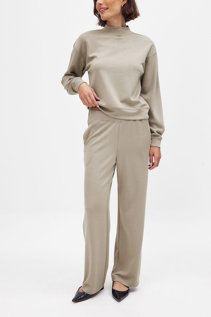 Soft Straight Sweatpants Product Image