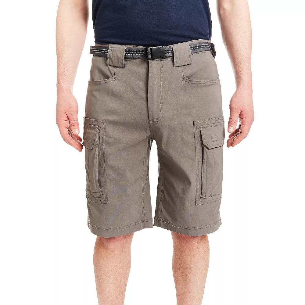 Men's Smith's Workwear Regular-Fit Stretch Performance Belted Cargo Shorts,  Product Image
