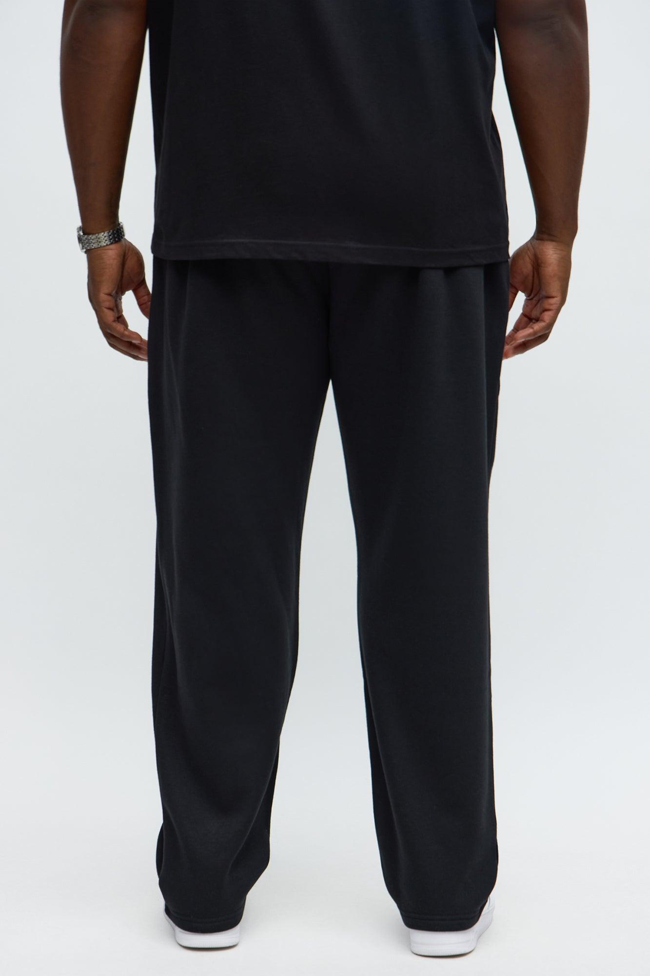 Bulls Basketball Sweatpants - Black Male Product Image