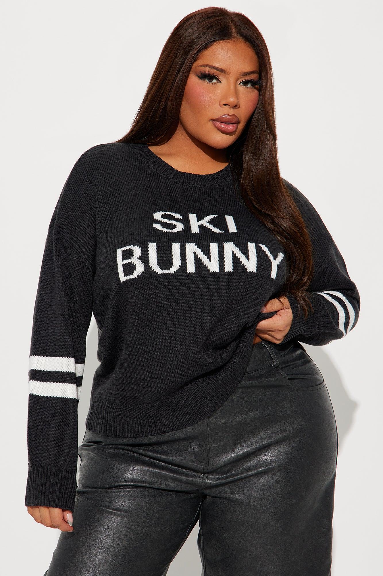 Ski Bunny Sweater - Black/combo Female Product Image