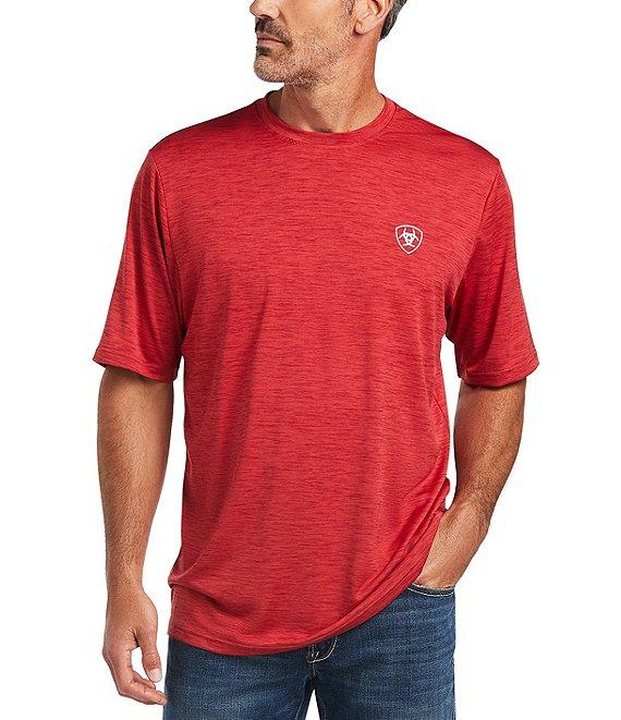 Ariat Charger Vertical Flag Short-Sleeve Jersey Graphic T-Shirt Product Image