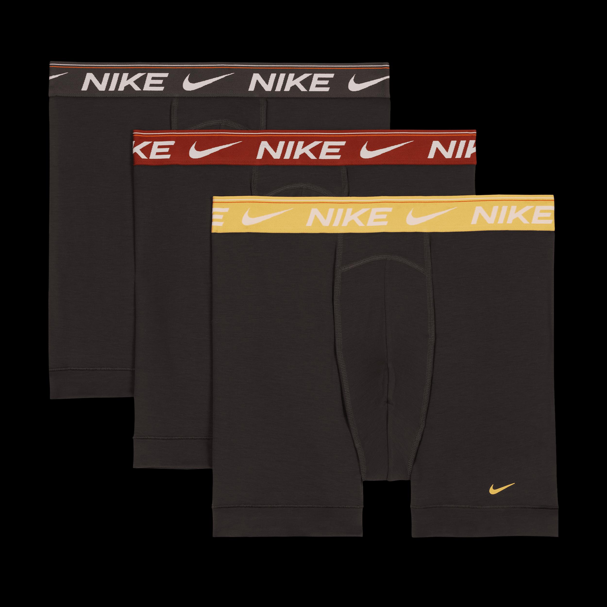 Nike Mens Dri-FIT Ultra Comfort Boxer Briefs (3-Pack) | KE1257-024 Product Image