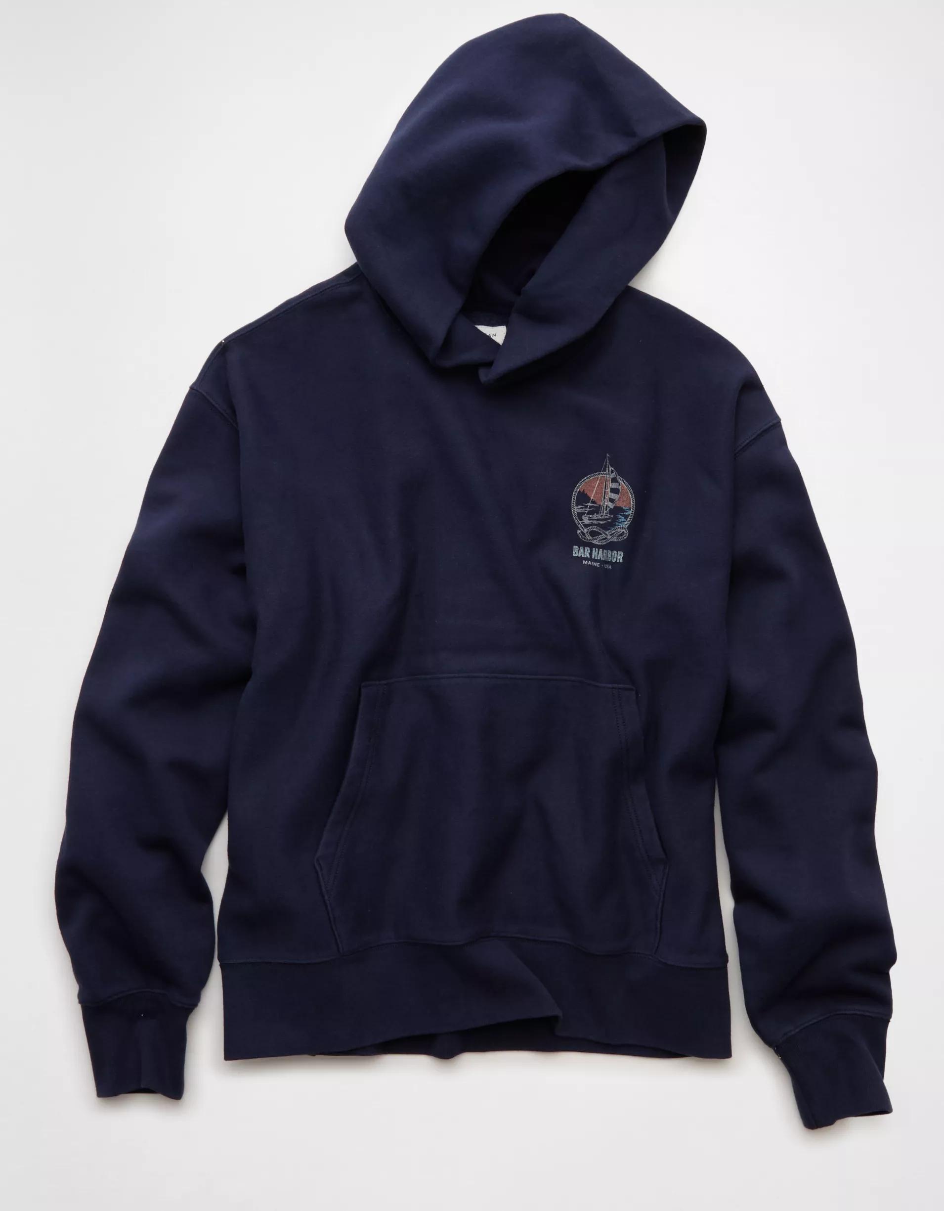 AE Laidback Luxe Heavyweight Destination Graphic Hoodie Product Image