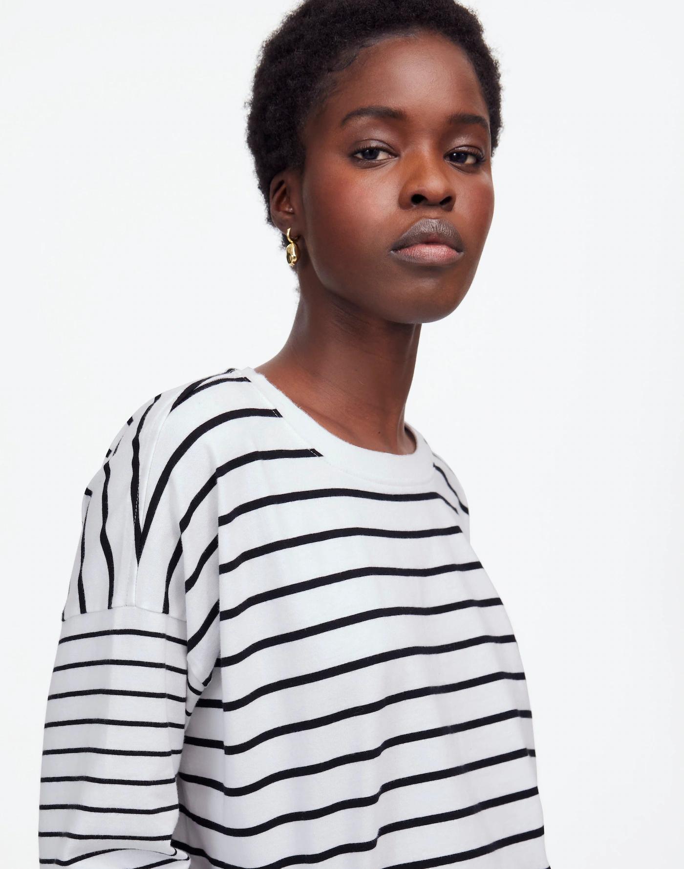 Easy Crewneck Long-Sleeve Tee Product Image