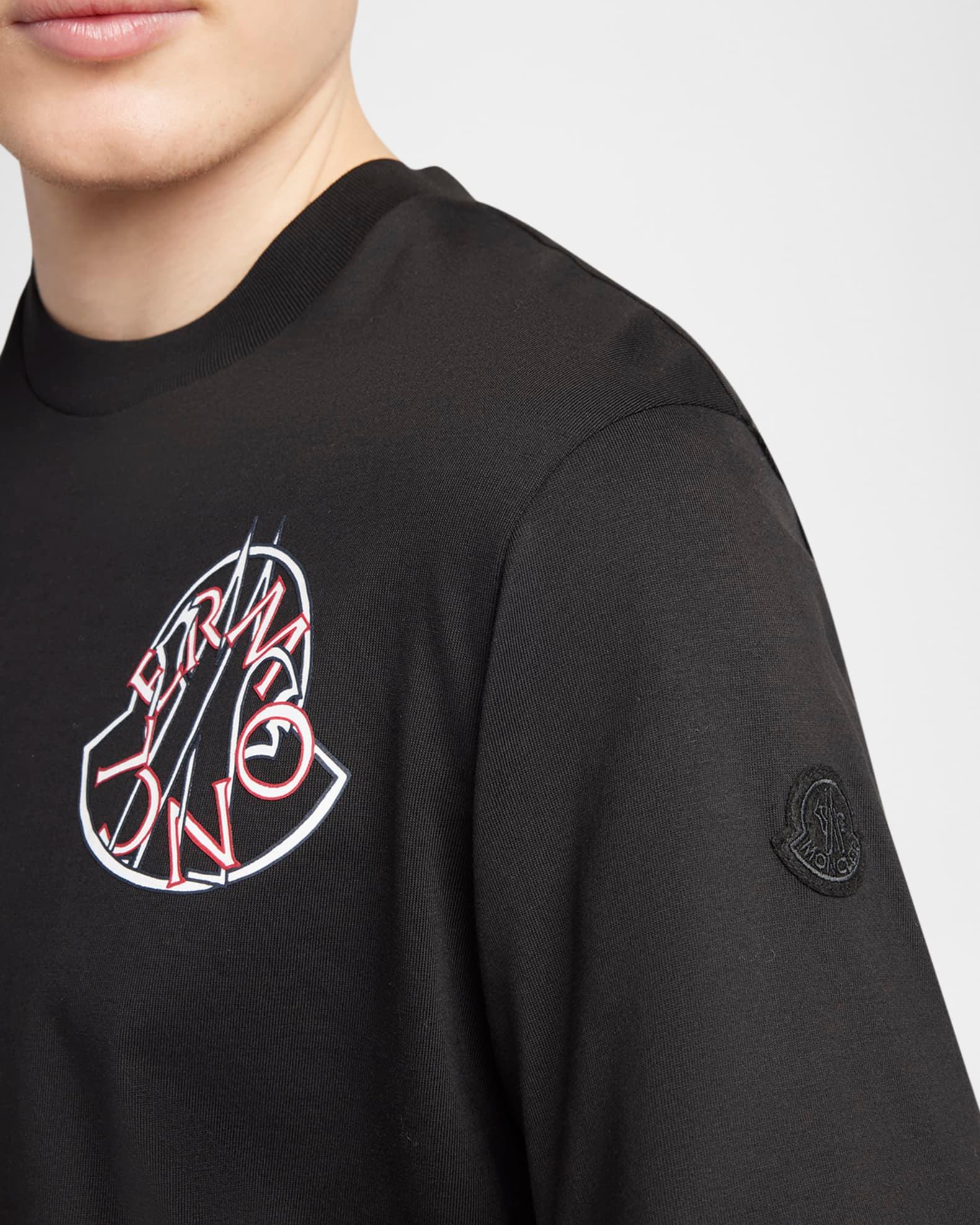 Men's Check Logo Graphic T-Shirt Product Image