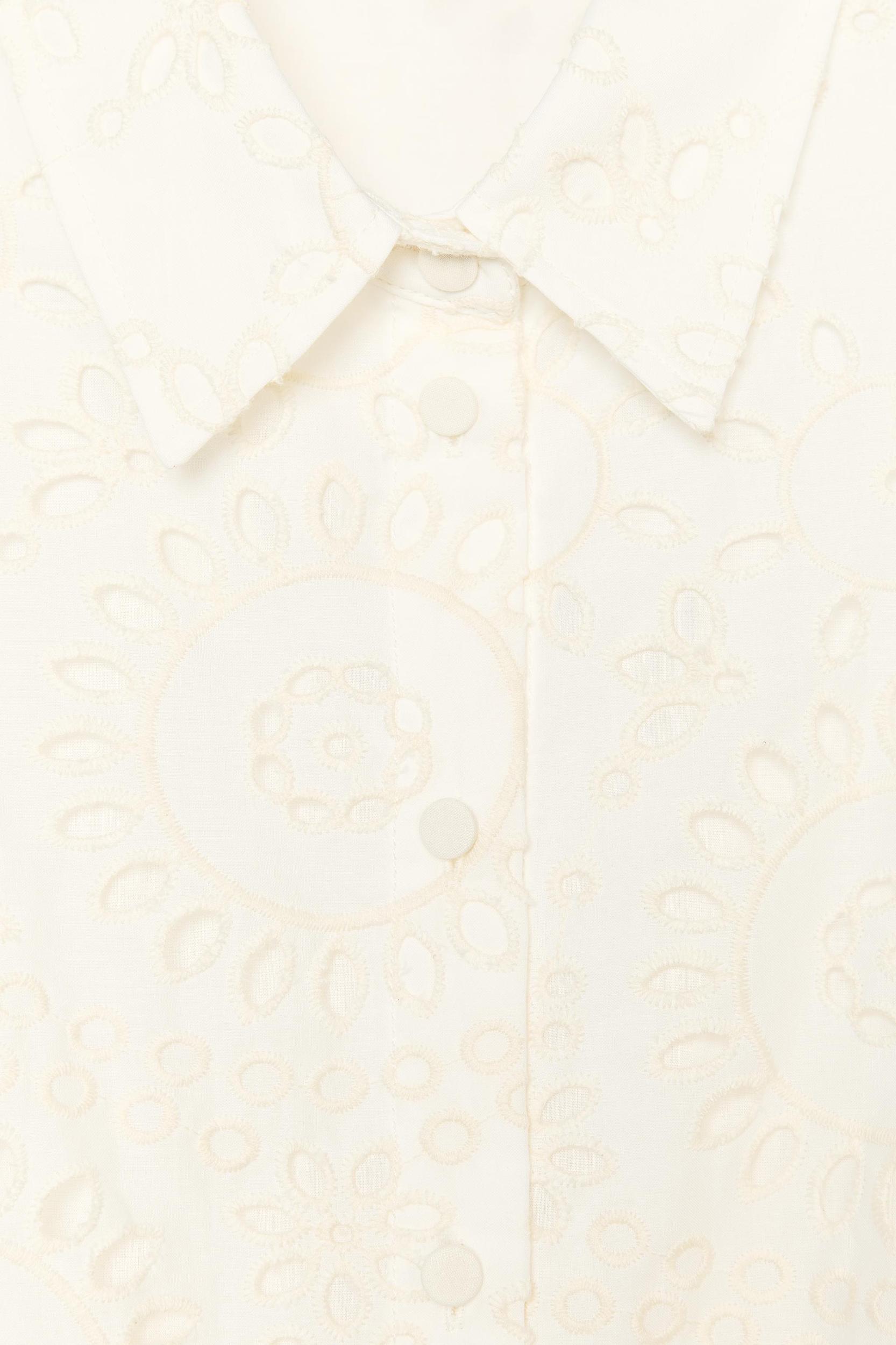 ZW COLLECTION EMBROIDERED SHIRT DRESS Product Image