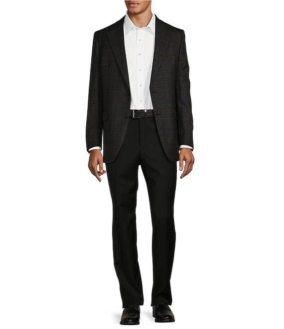 Hickey Freeman Classic Fit Plaid Pattern Sport Coat Product Image