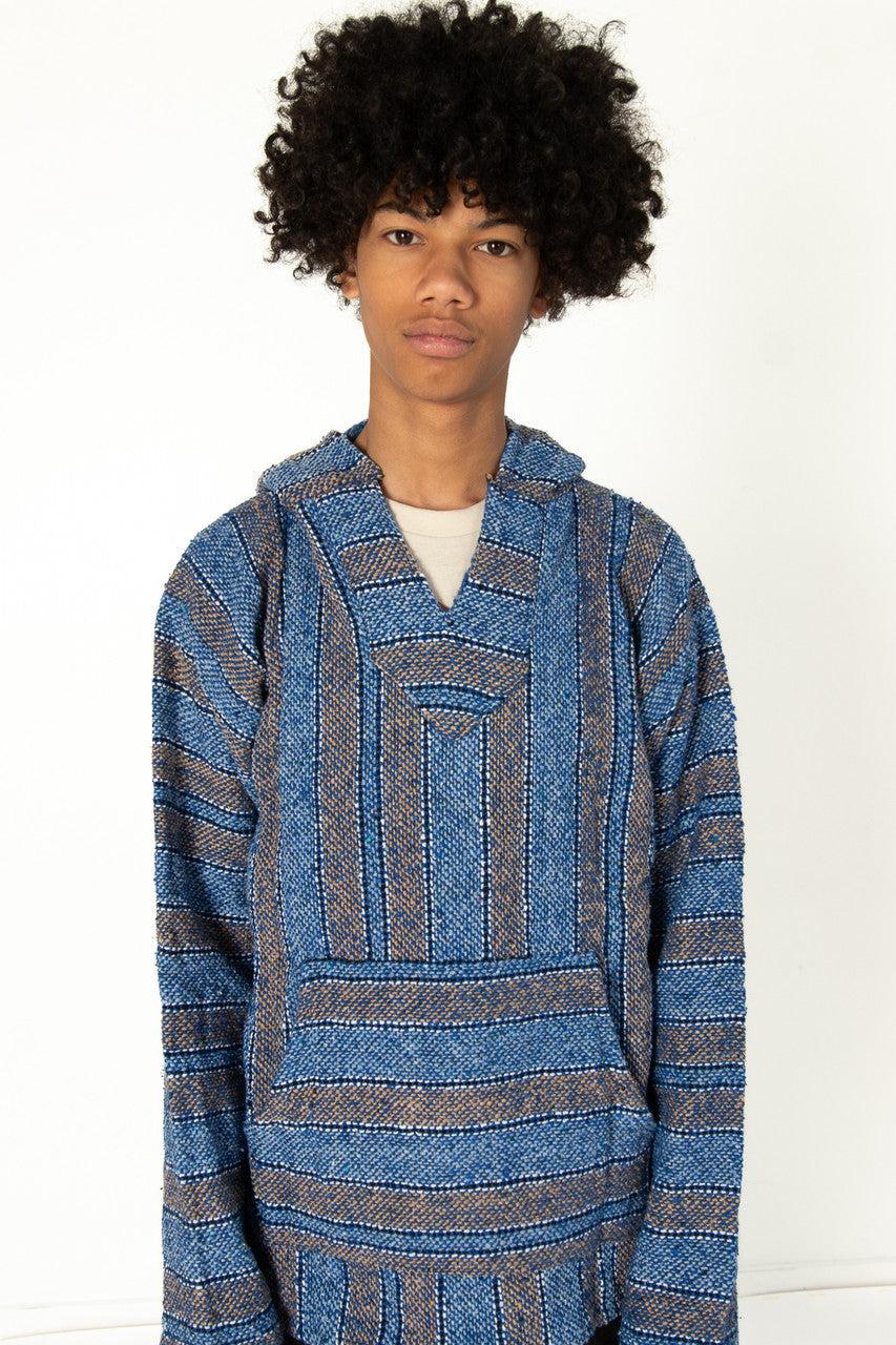 Lightweight Storm Cloud Baja Hoodie Product Image