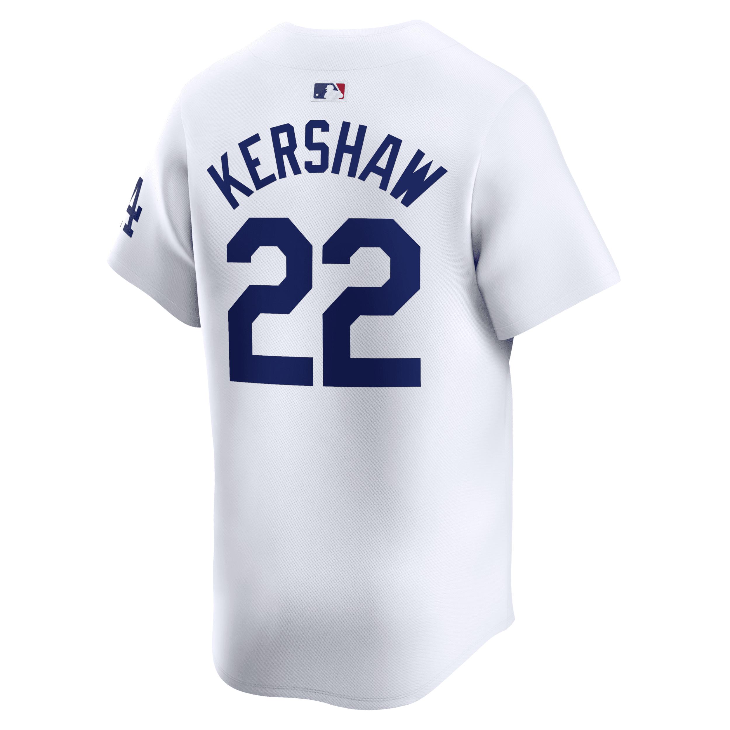 Mens Nike Clayton Kershaw Los Angeles Dodgers Home Limited Player Jersey Product Image