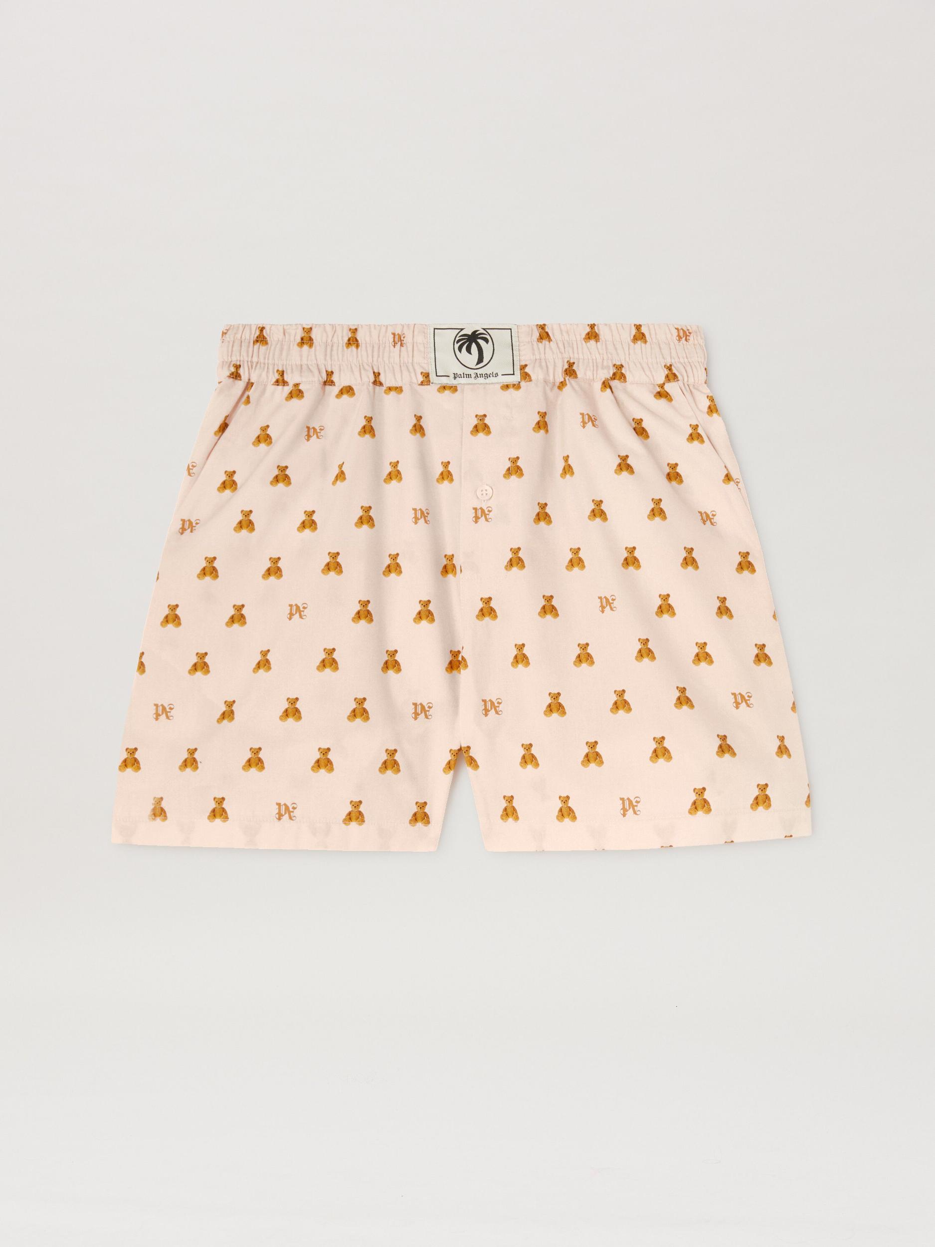 MINI BEAR MONOGRAM SHORTS SOFT PINK - BR Product Image