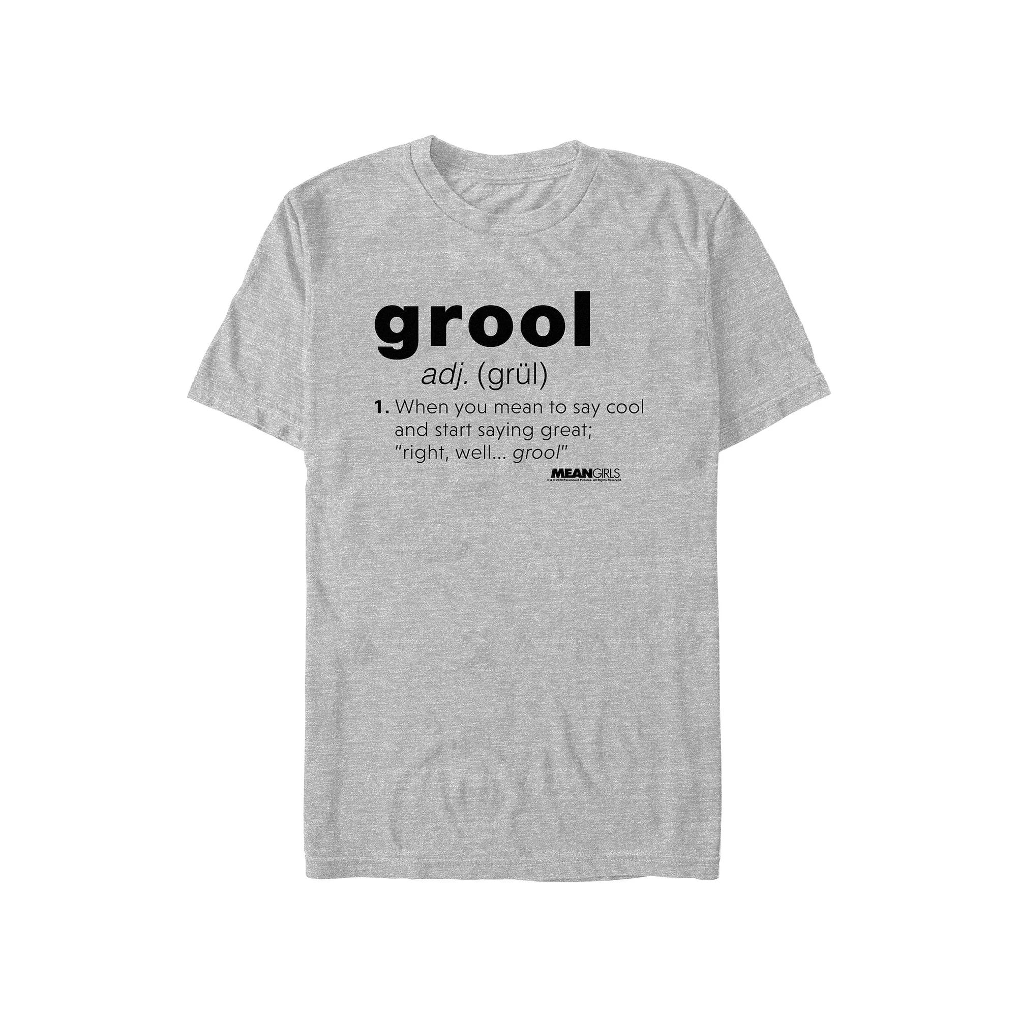 Men's Mean Girls Grool Meaning Graphic Tee,  Product Image