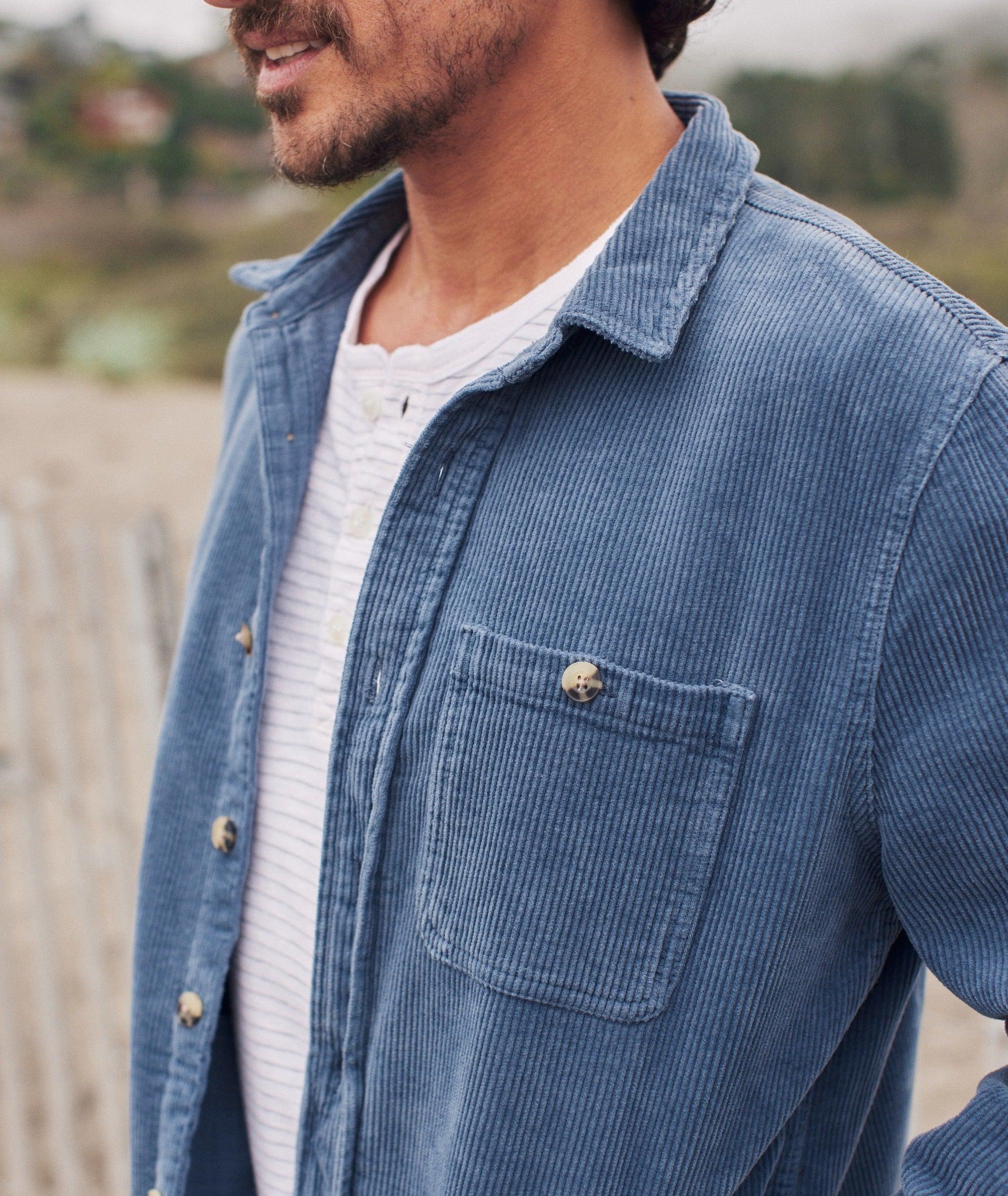 Max Broken In Corduroy Overshirt Product Image