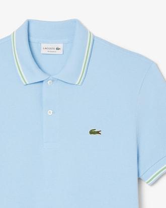 Men's Regular Fit Trim Accent L.12.12 Polo Product Image