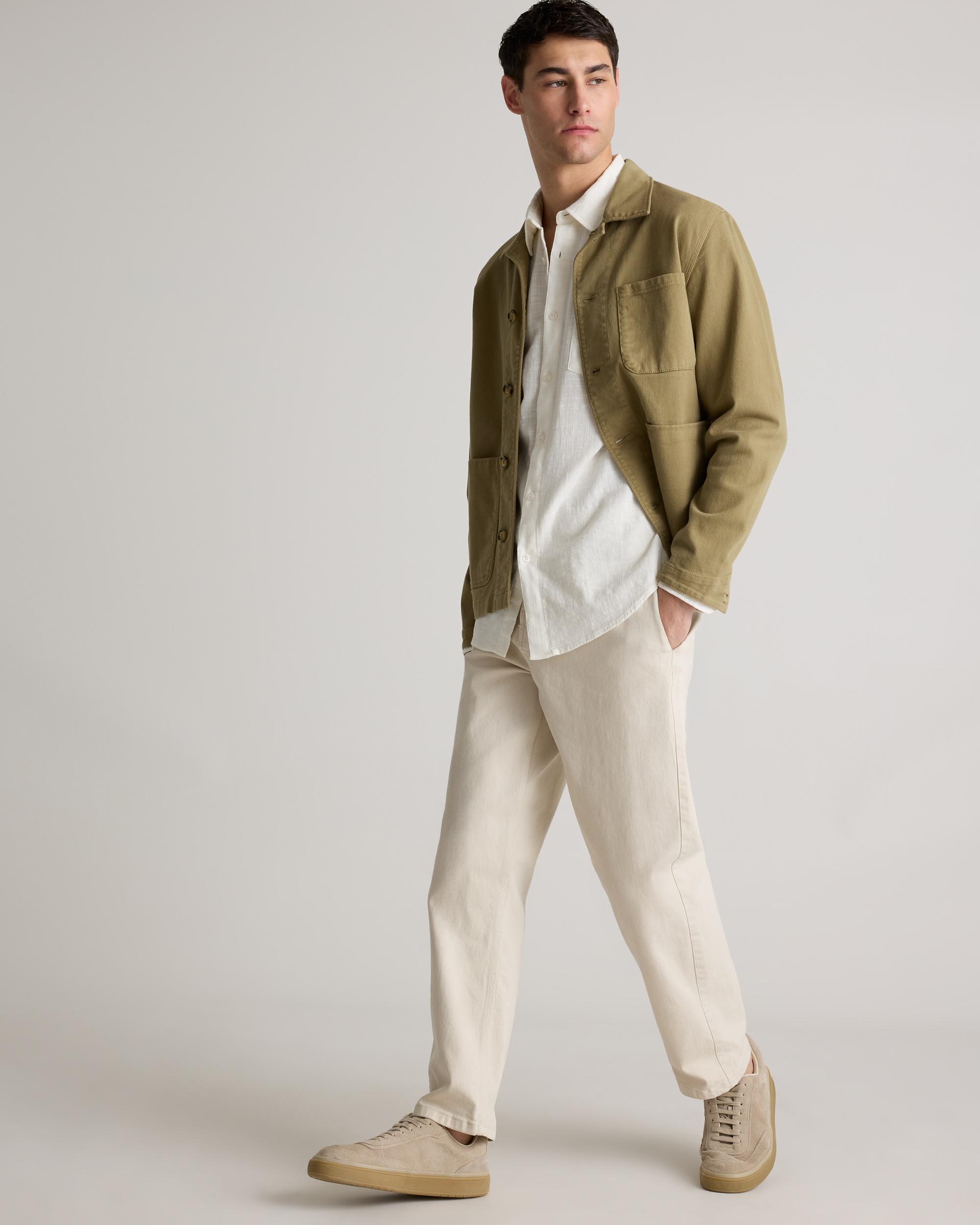 Quince | Men's Stretch Selvage Shirt Organic Cotton Product Image