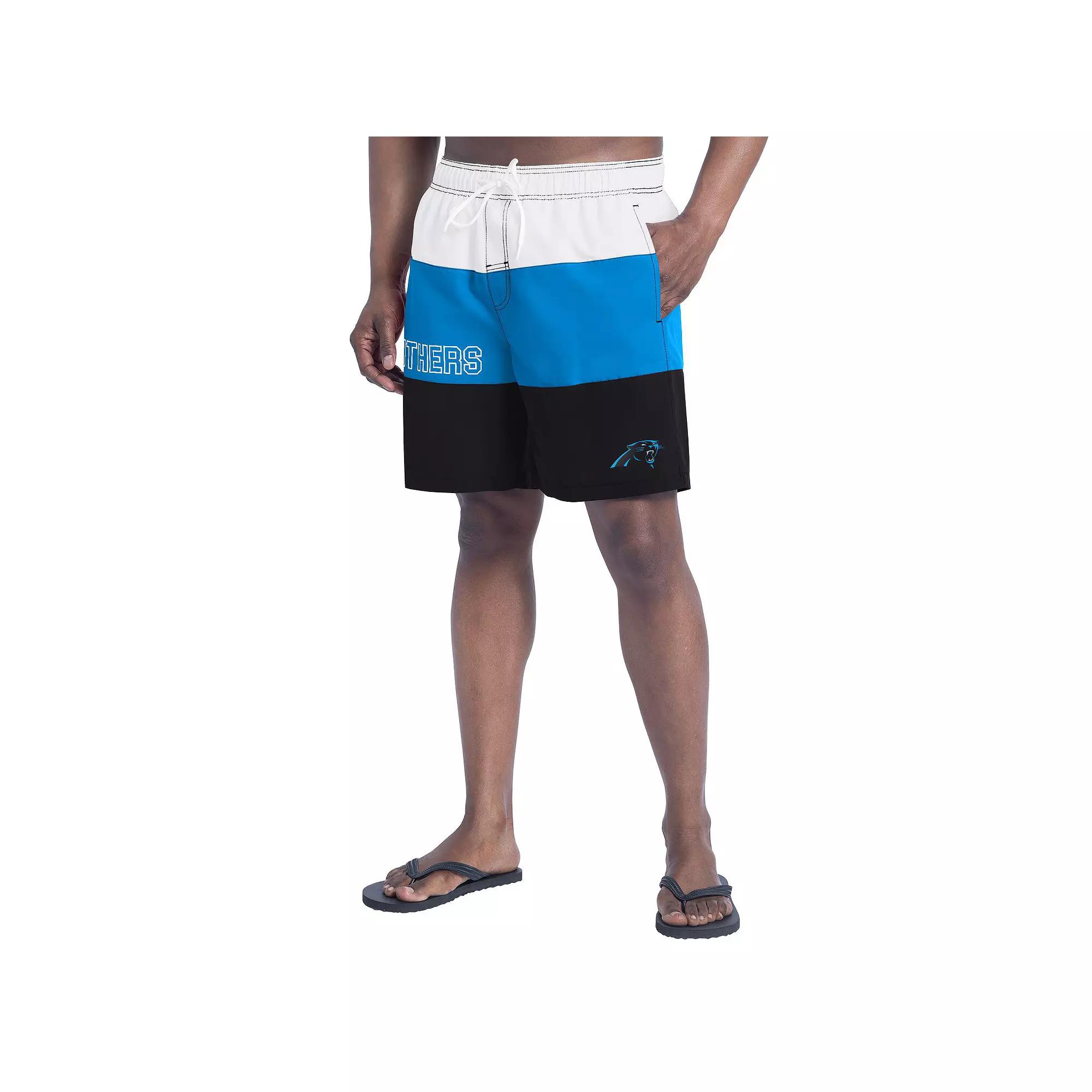 Men's G-III Sports by Carl Banks  Royal/Red New York Giants Sunrise Volley Swim Shorts, Size: Small, Blue Product Image