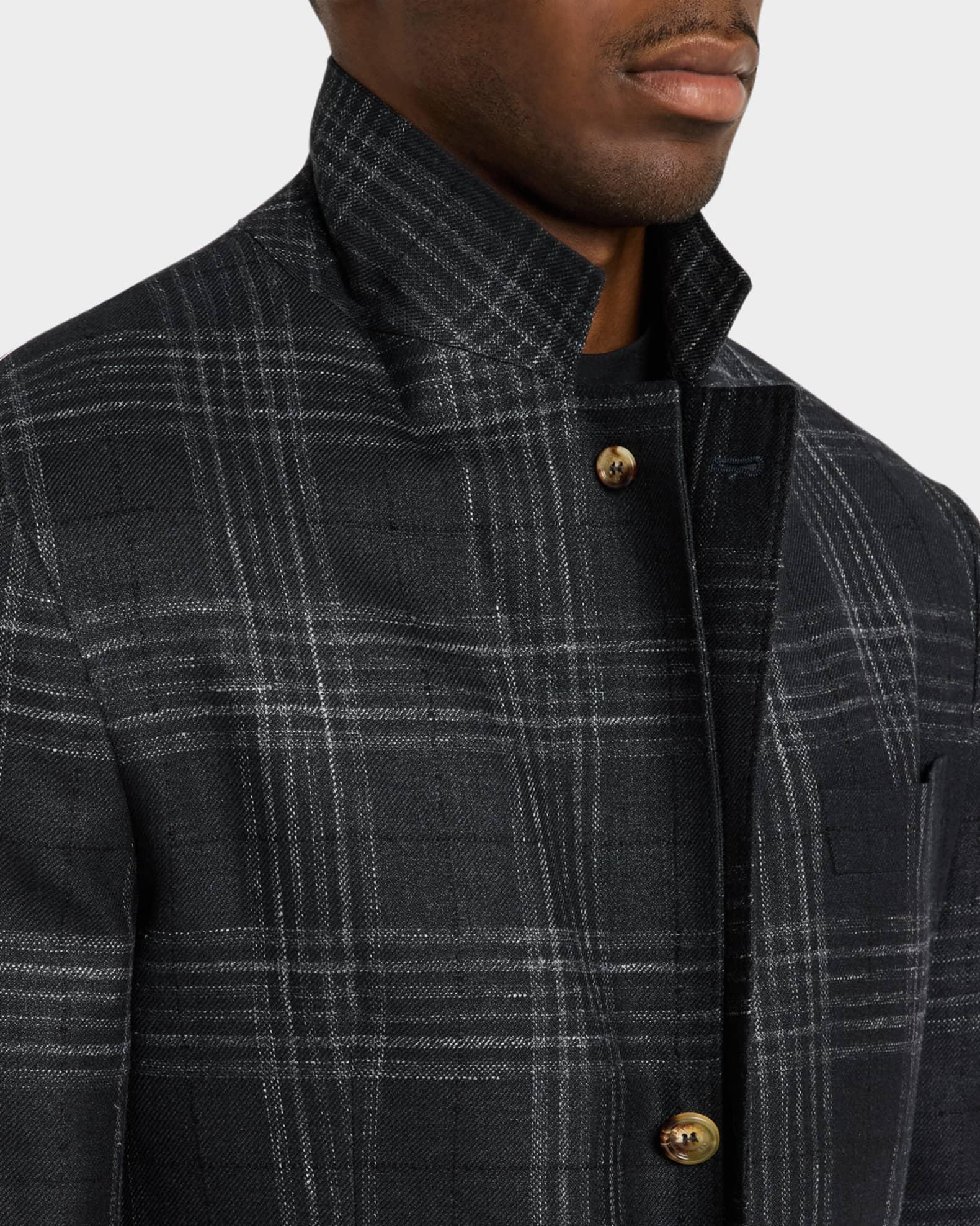 Men's Madras Plaid Sport Jacket Product Image