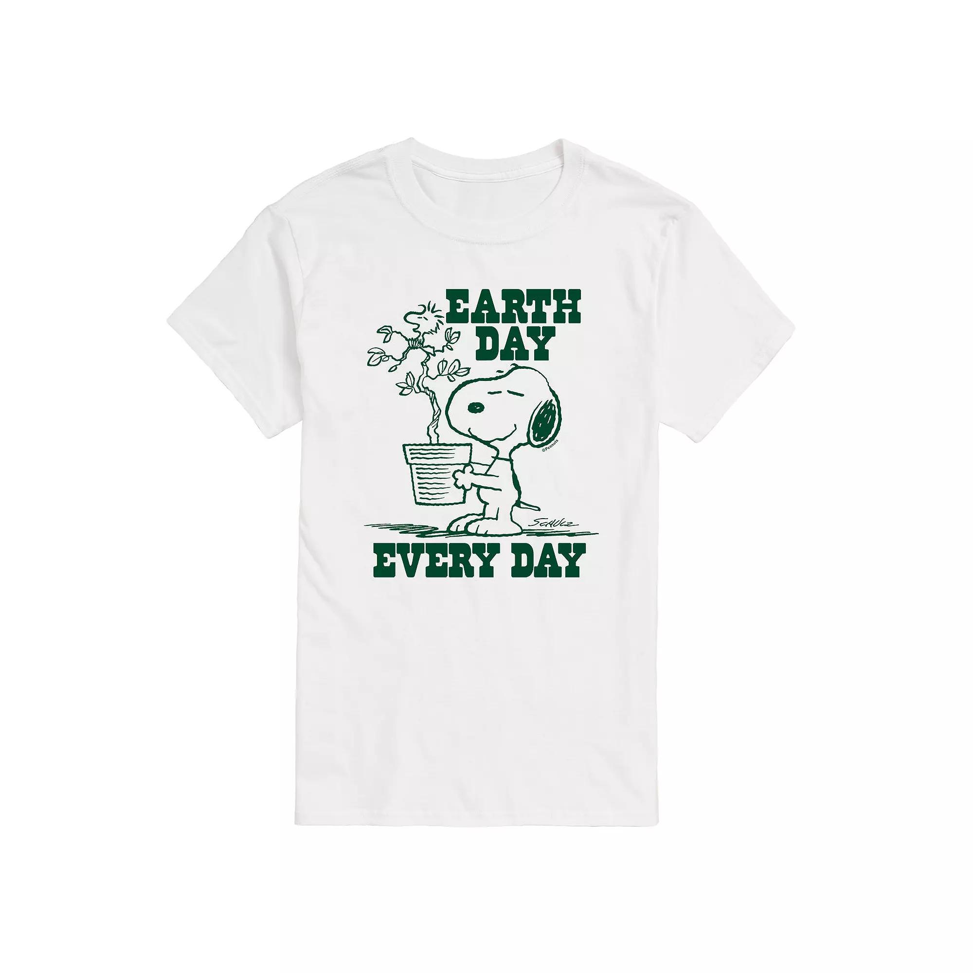 Men's Peanuts Earth Day Every Day Tee,  Product Image
