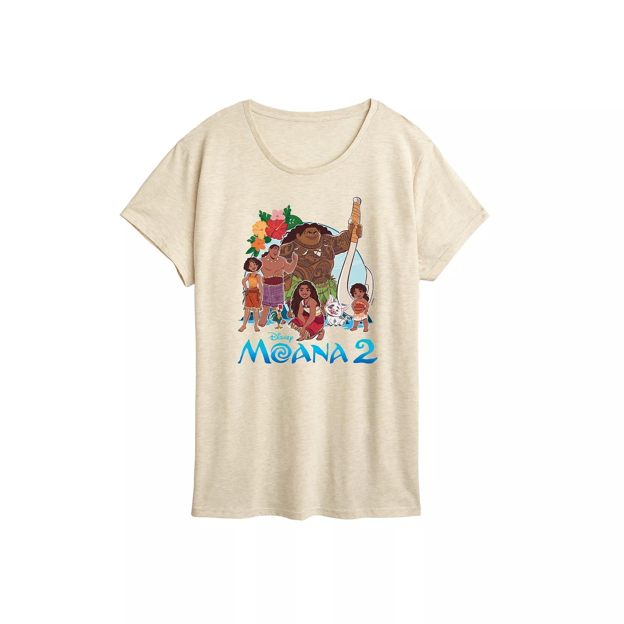 Disney's Moana 2 Women's Group Graphic Tee,  Product Image