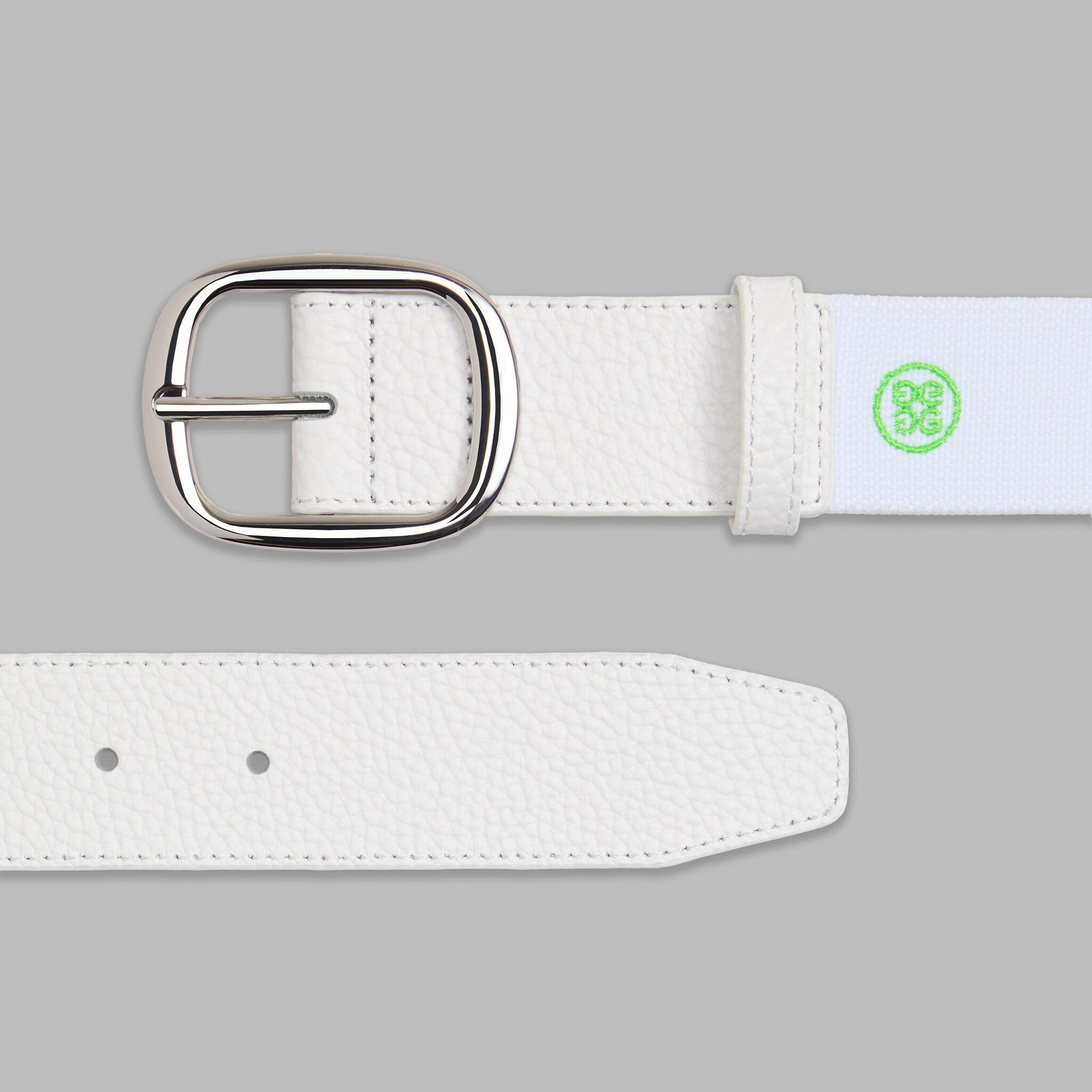 LTD RELEASE EMBROIDERED ICON LEATHER BELT Product Image