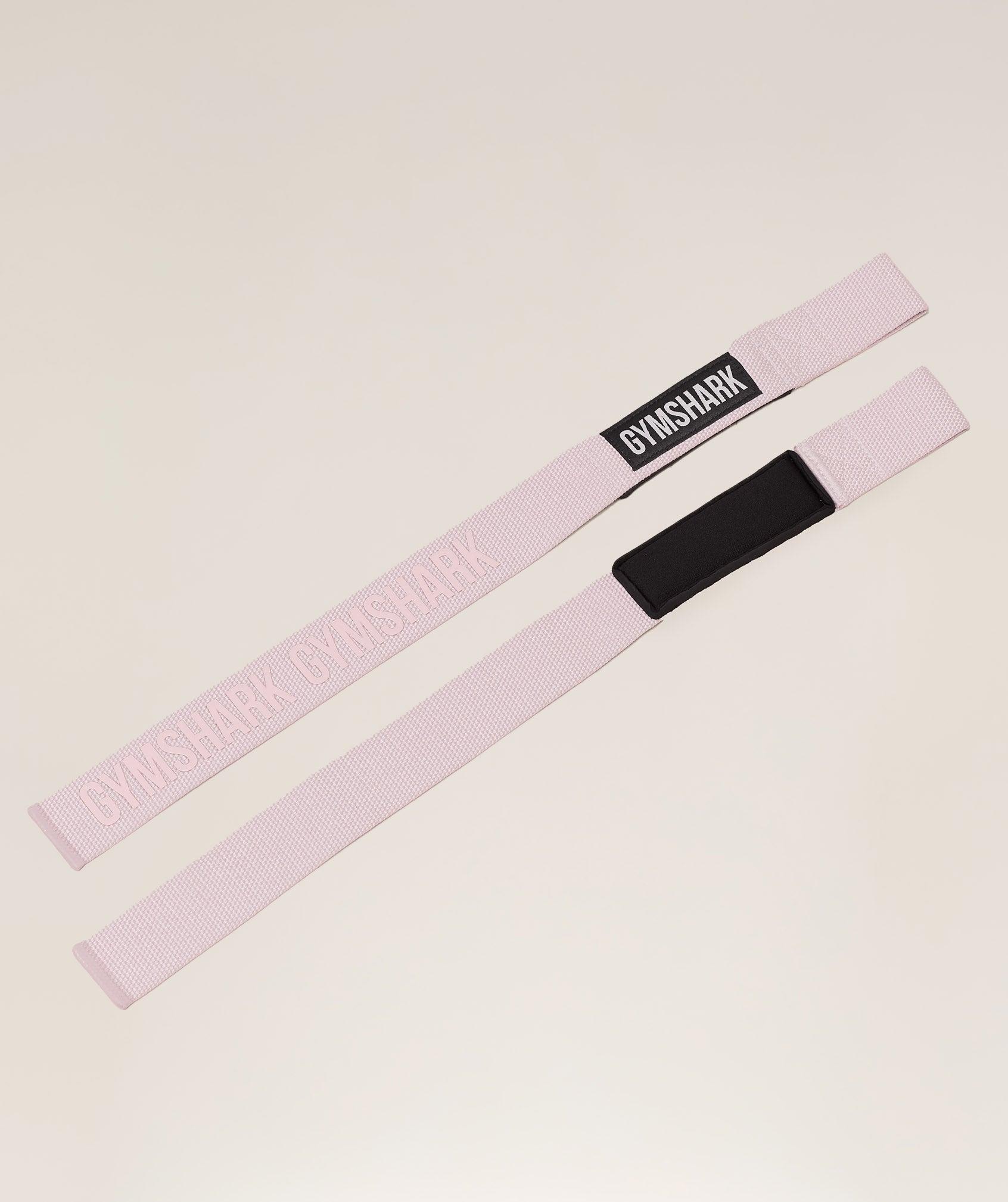 Gymshark Silicone Lifting Straps - Ice Pink Unisex Product Image